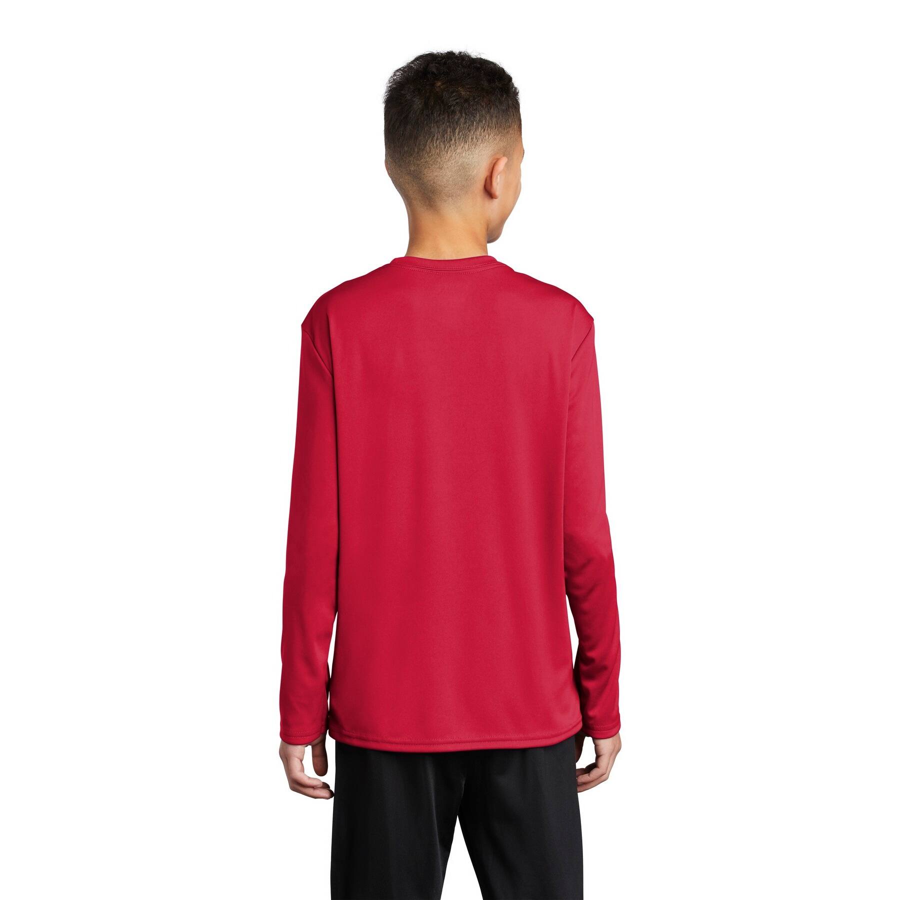 Port & Company® Youth Long Sleeve Performance T-Shirt