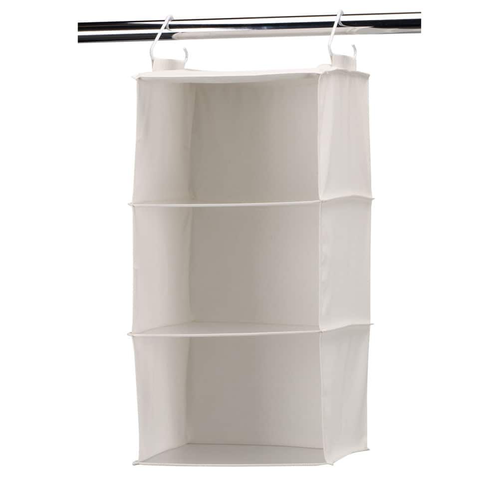 Household Essentials 3-Shelf Hanging Closet Organizer