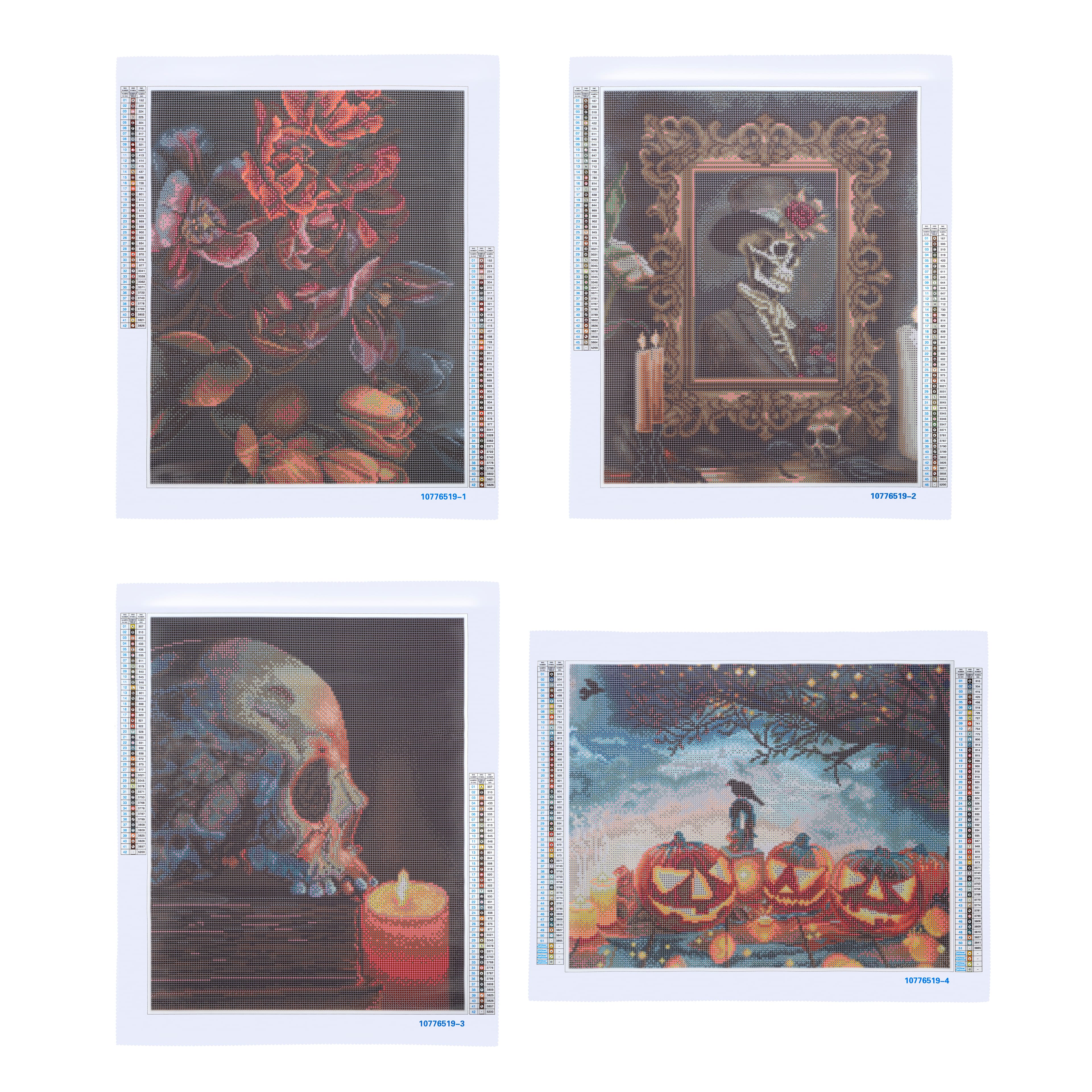 16" x 20" Mystery Halloween Diamond Art Kit by Make Market®
