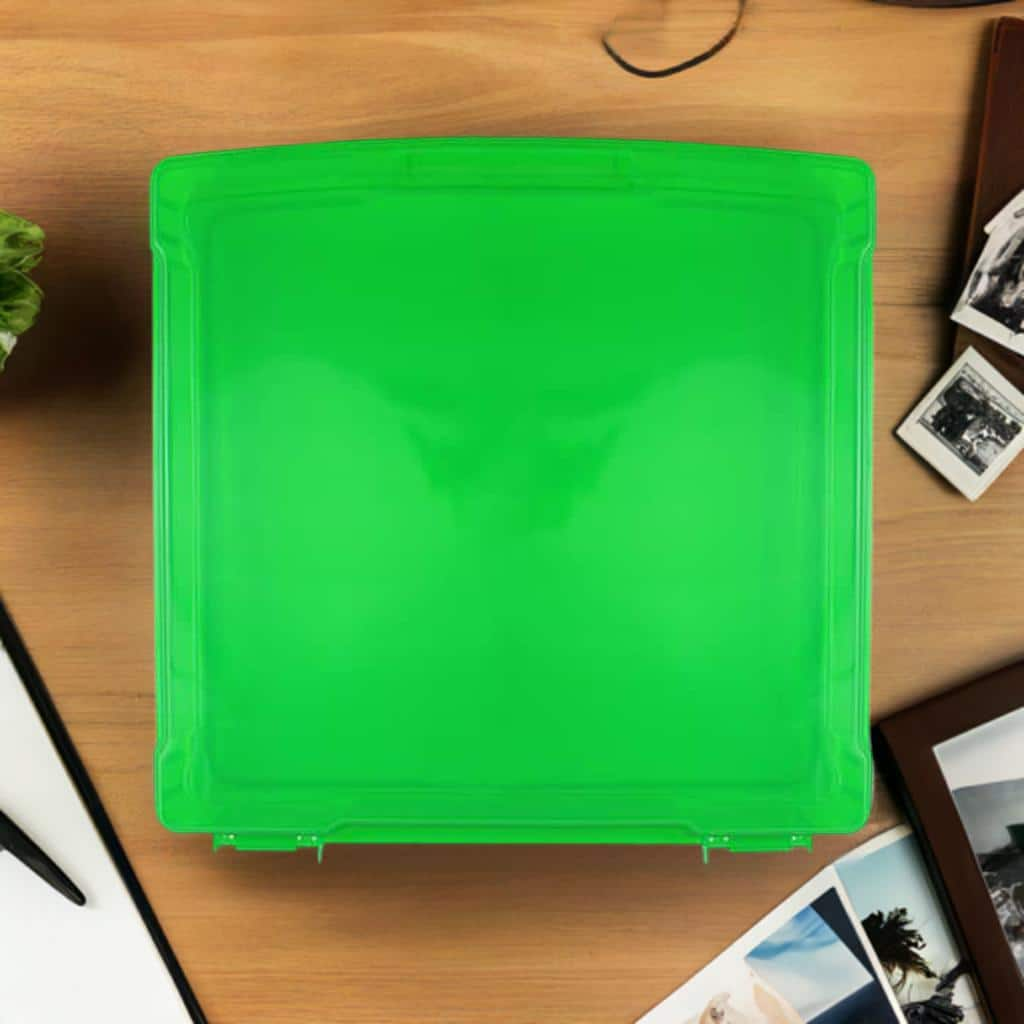 12&#x22; x 12&#x22; Green Scrapbook Paper Case by Simply Tidy&#xAE;