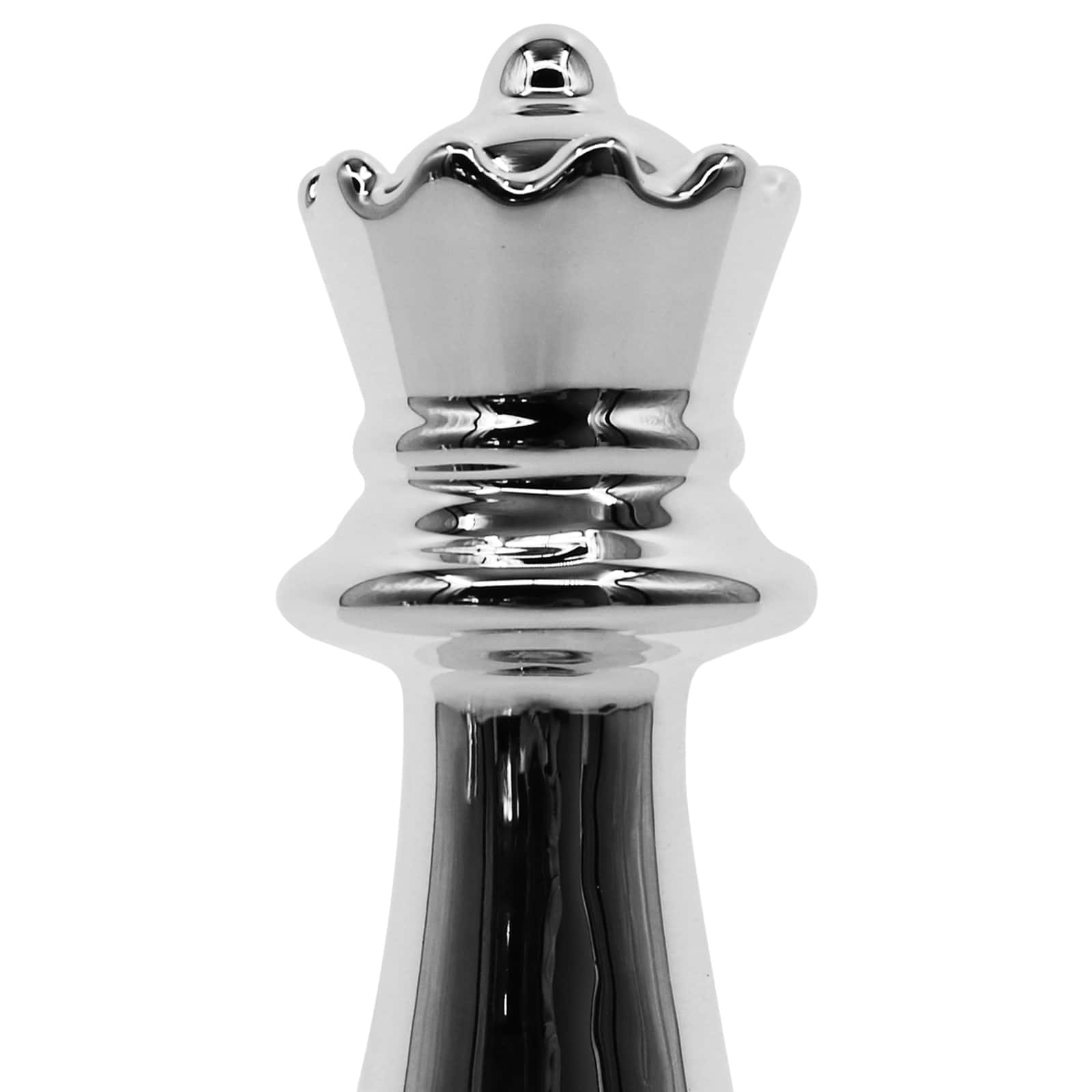 7&#x22; Silver Queen Ceramic Tabletop Chess Piece by Ashland&#xAE;