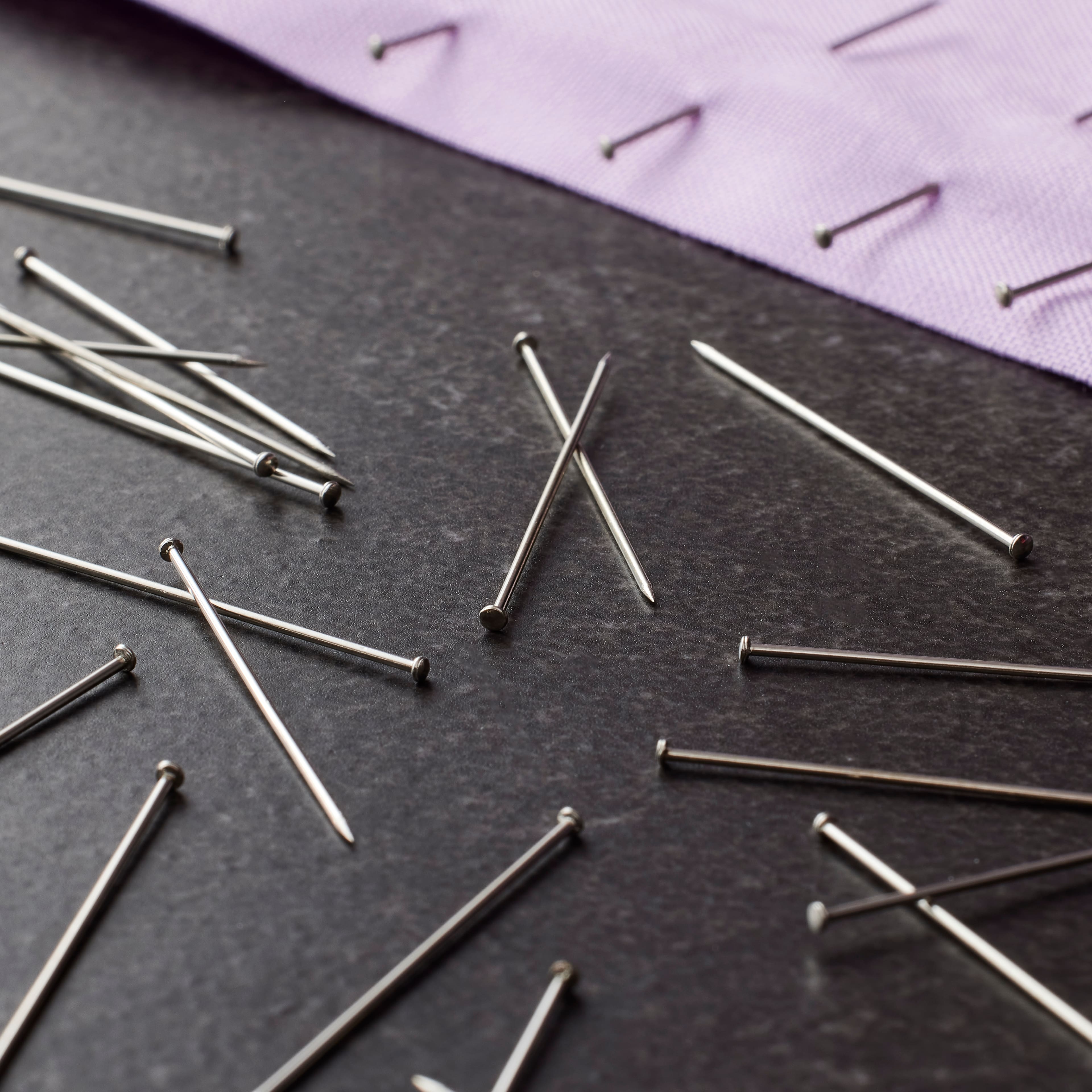 12 Packs: 350 ct. (4,200 total) 1.25&#x22; Dressmaker Pins by Loops &#x26; Threads&#x2122;