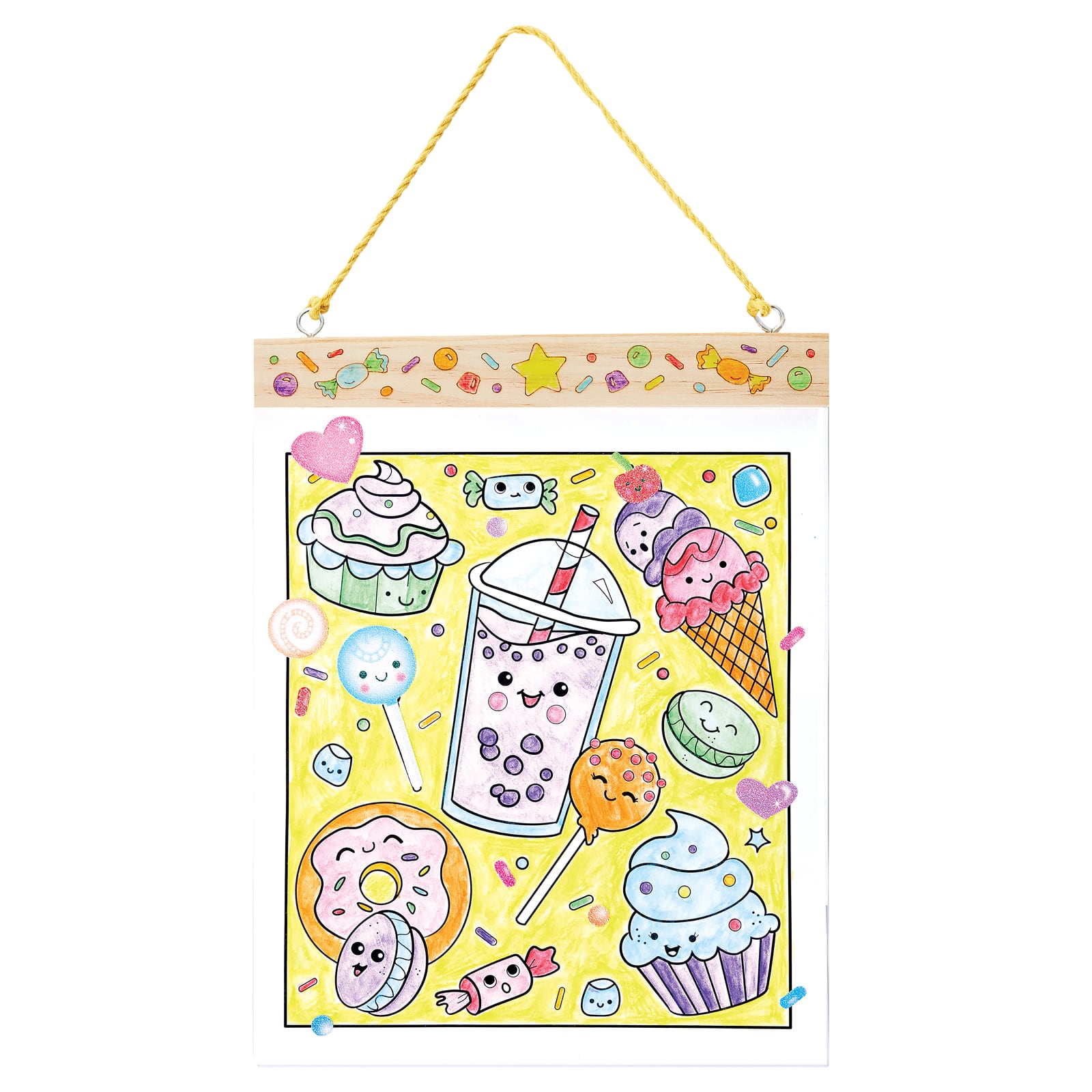 Faber-Castell&#xAE; Sweets Paint by Number Wall Art Kit