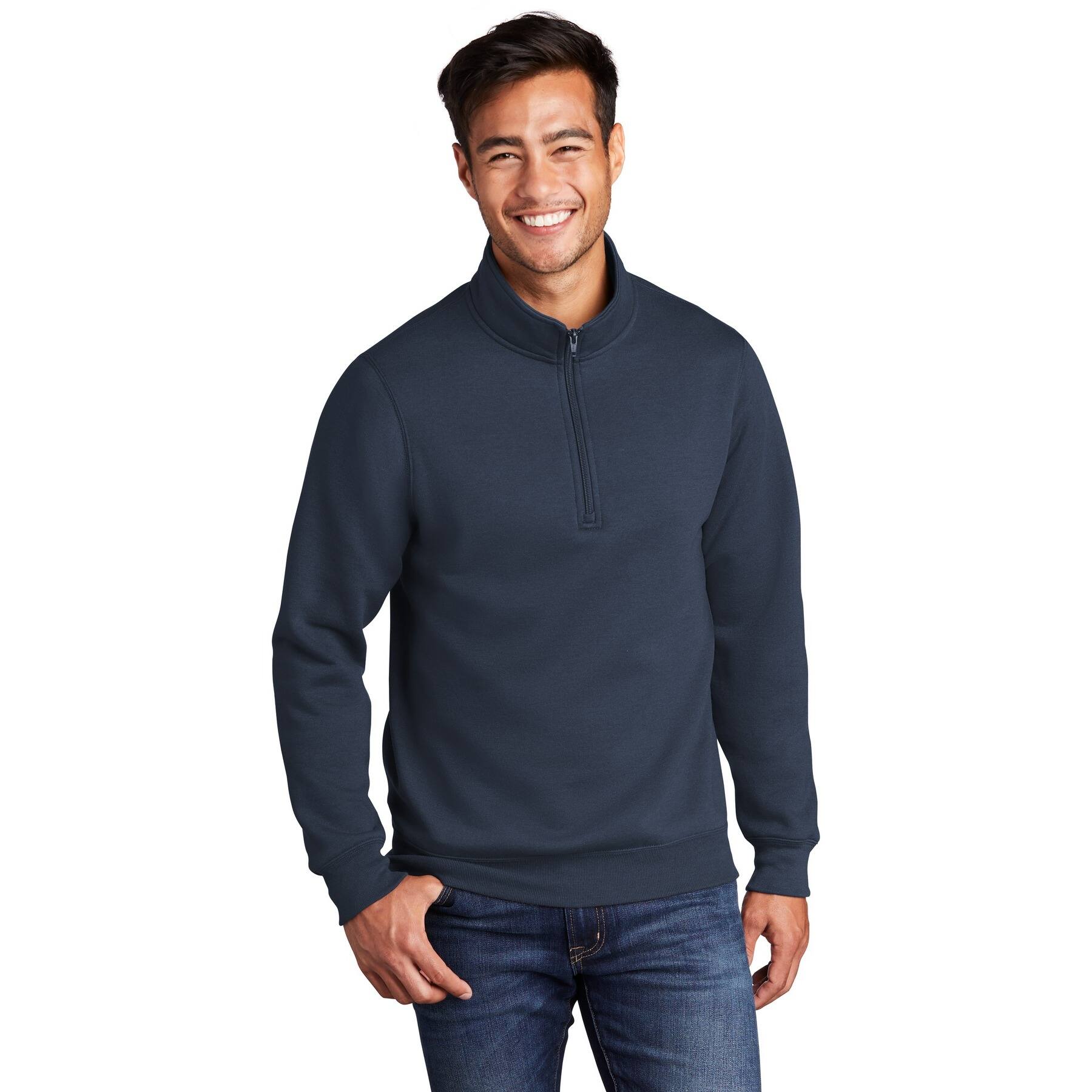 Port & Company® Core Fleece 1/4 Zip Pullover Sweatshirt