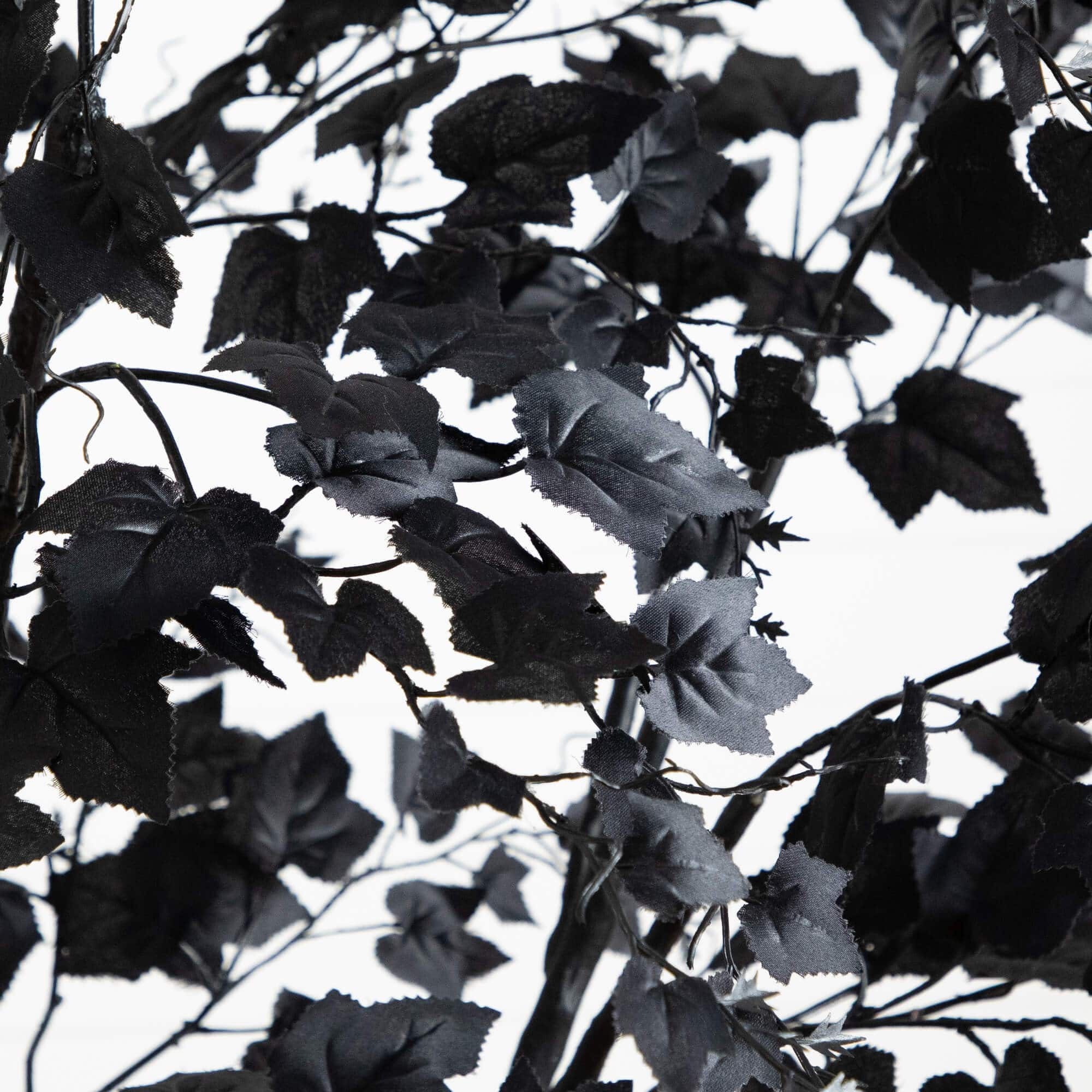 7ft. Artificial Halloween Black Maple Tree