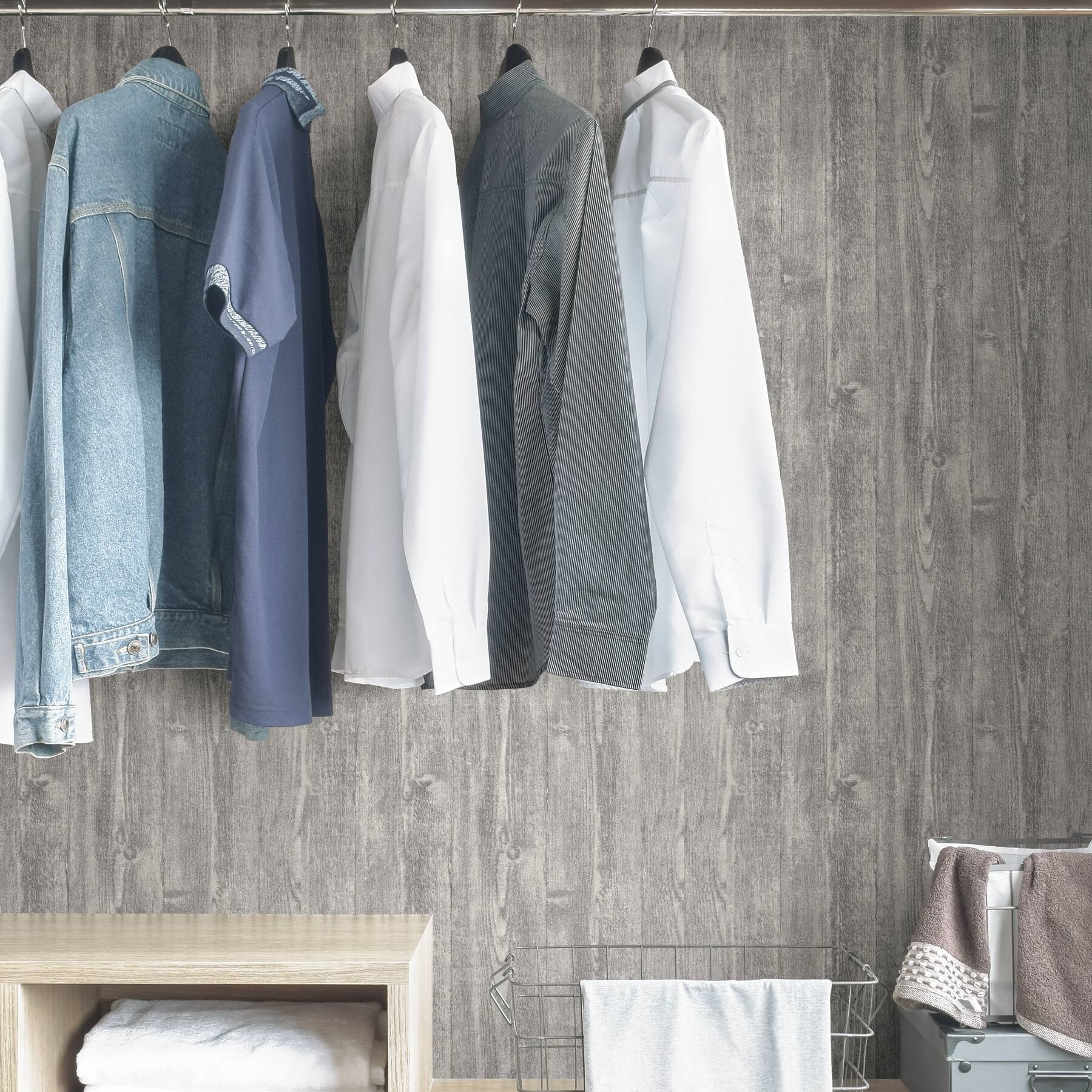 InHome Portland Wood Peel & Stick Wallpaper