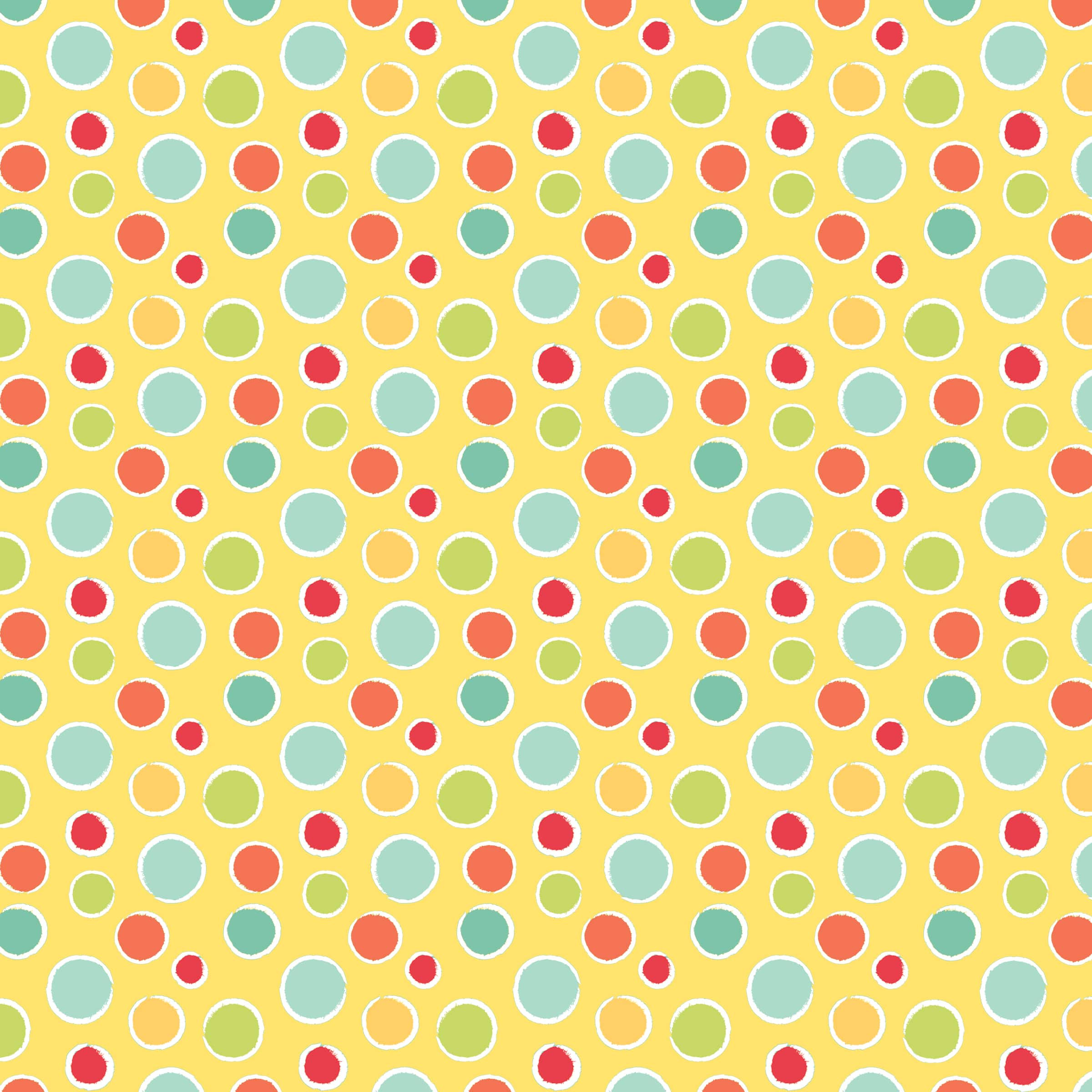 Northcott Babies Friends Dots Cotton Home D&#xE9;cor Fabric