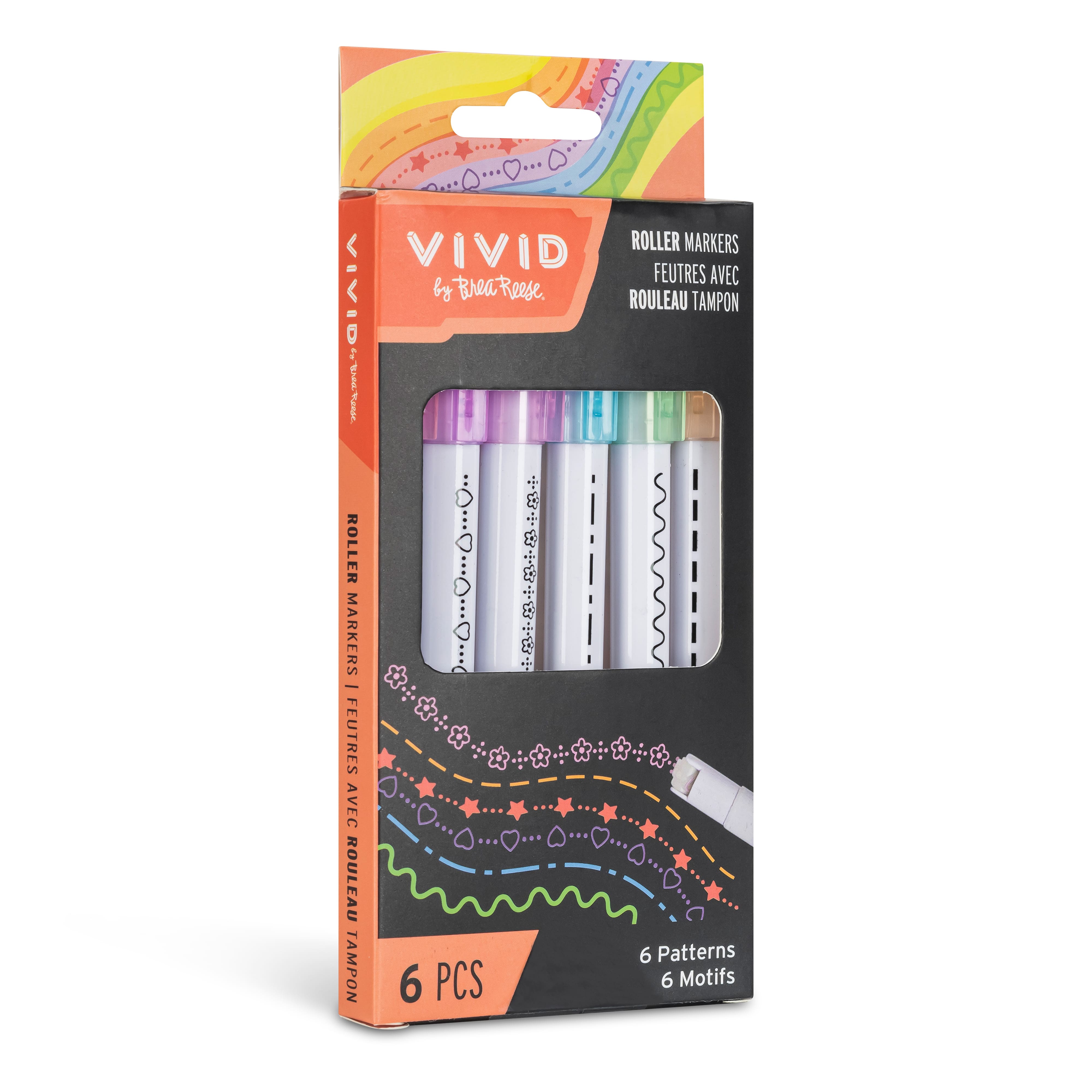 VIVID by Brea Reese&#xAE; Roller Markers Set