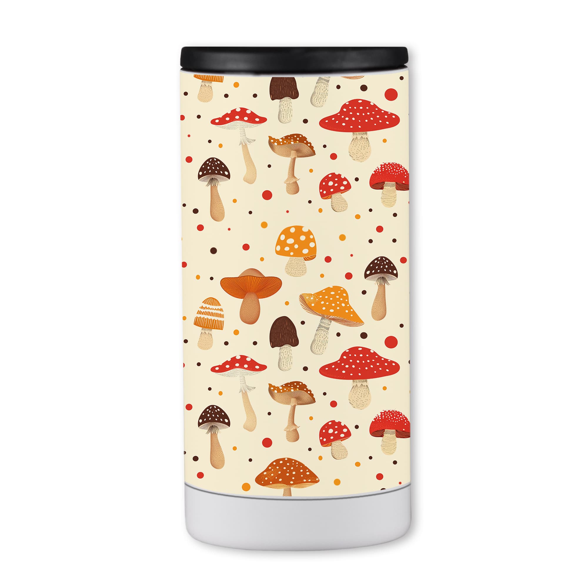 Cutie Mushroom Pattern 12oz. Koozie | Michaels
