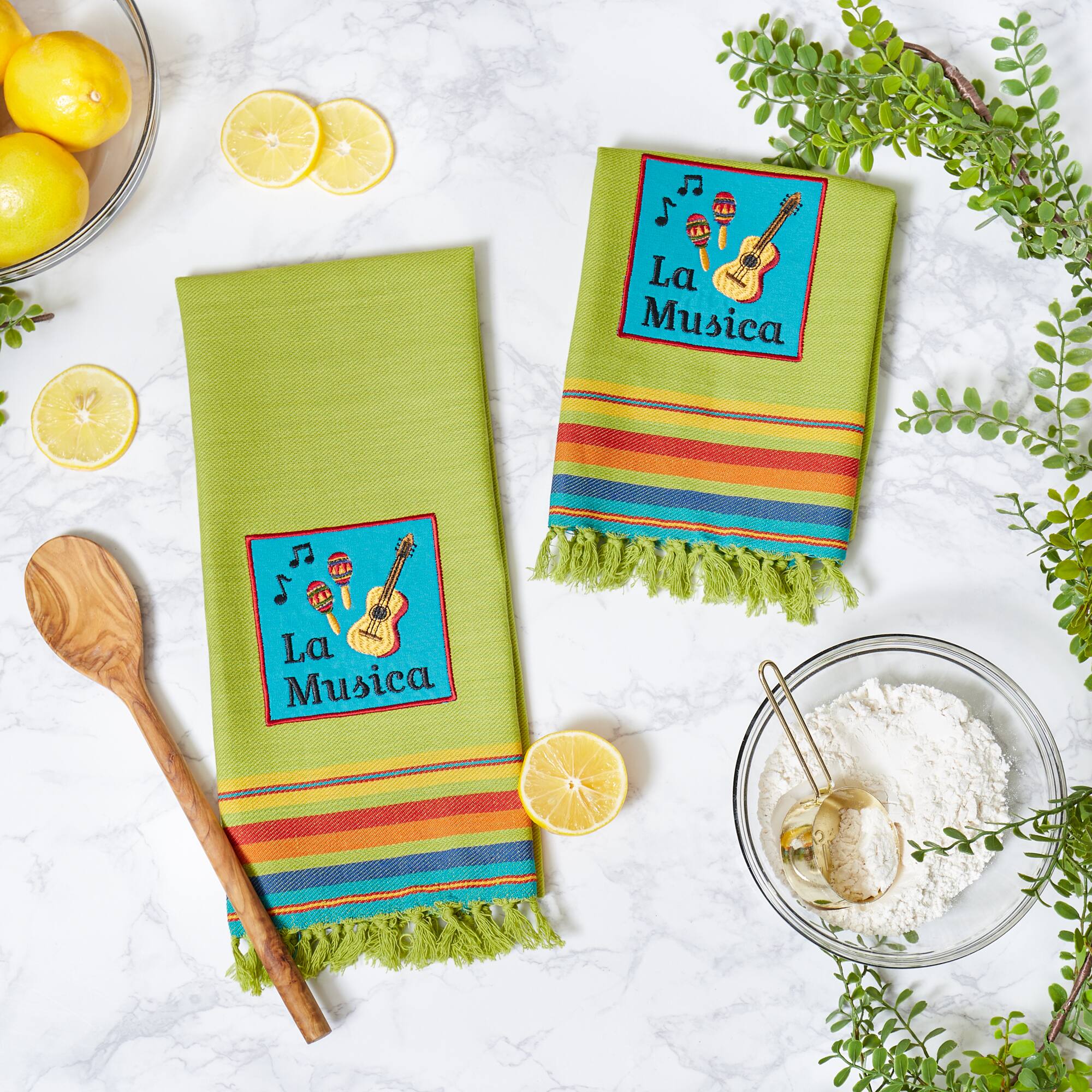 DII® La Musica Dish Towels, 2ct.