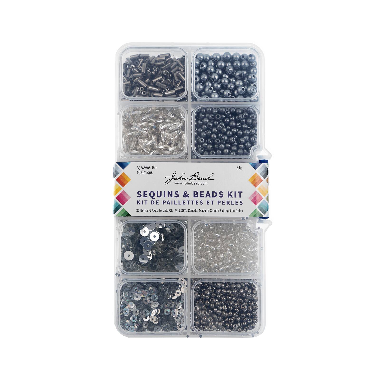 John Bead Mixed Sequins &#x26; Beads Kit