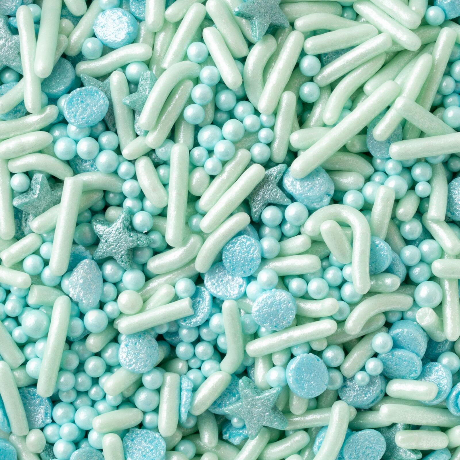 Sweet Tooth Fairy&#xAE; Mint Stars &#x26; Shapes Sprinkle Mix