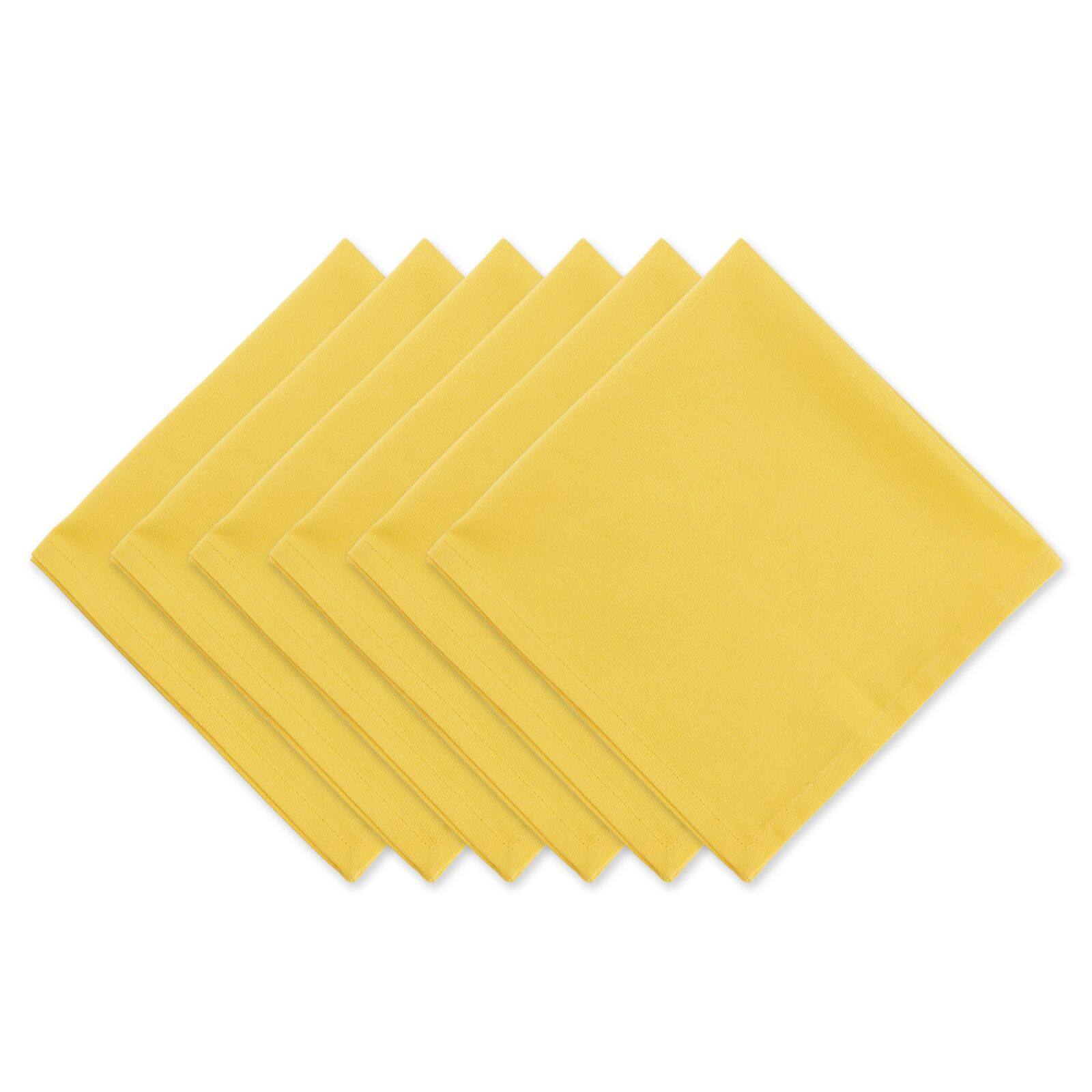 DII® Solid Oversized Napkin, 6ct.