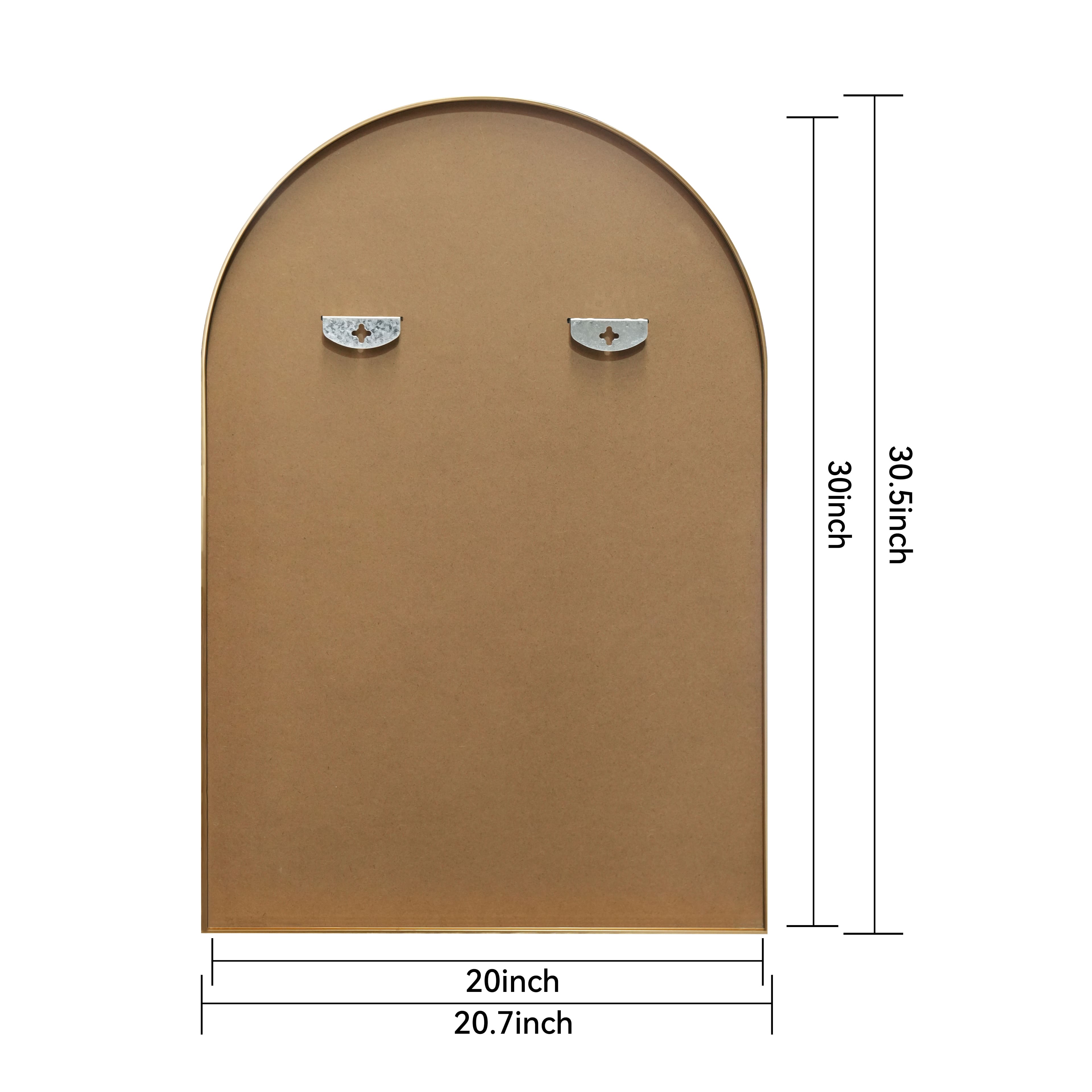 20&#x22; x 30&#x22; Gold Arch Decorative Mirror by Ashland&#xAE;