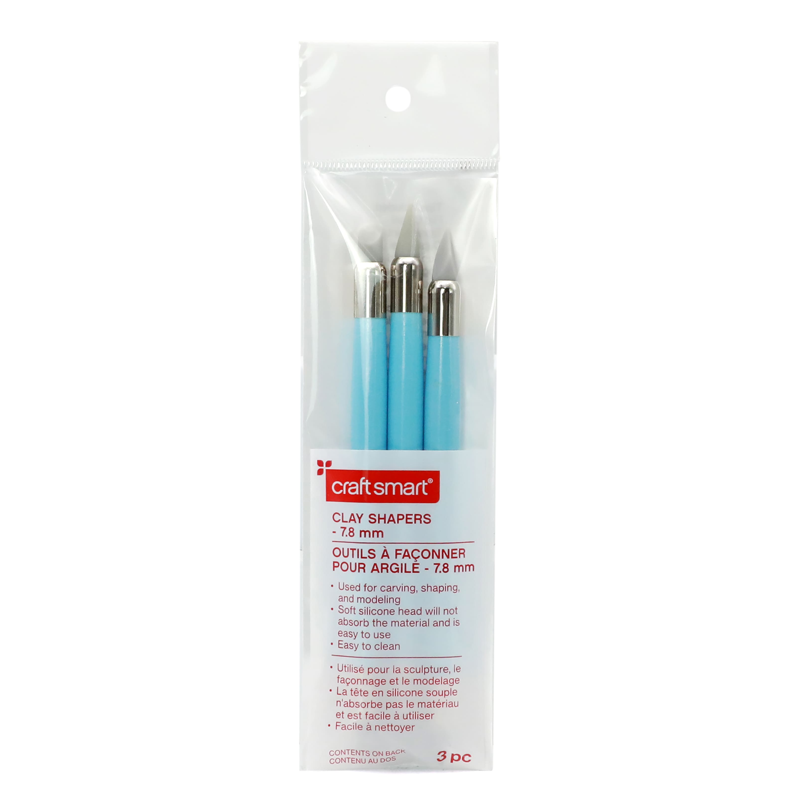 3-Piece Dual-Tip Clay Shapers by Craft Smart&#xAE;