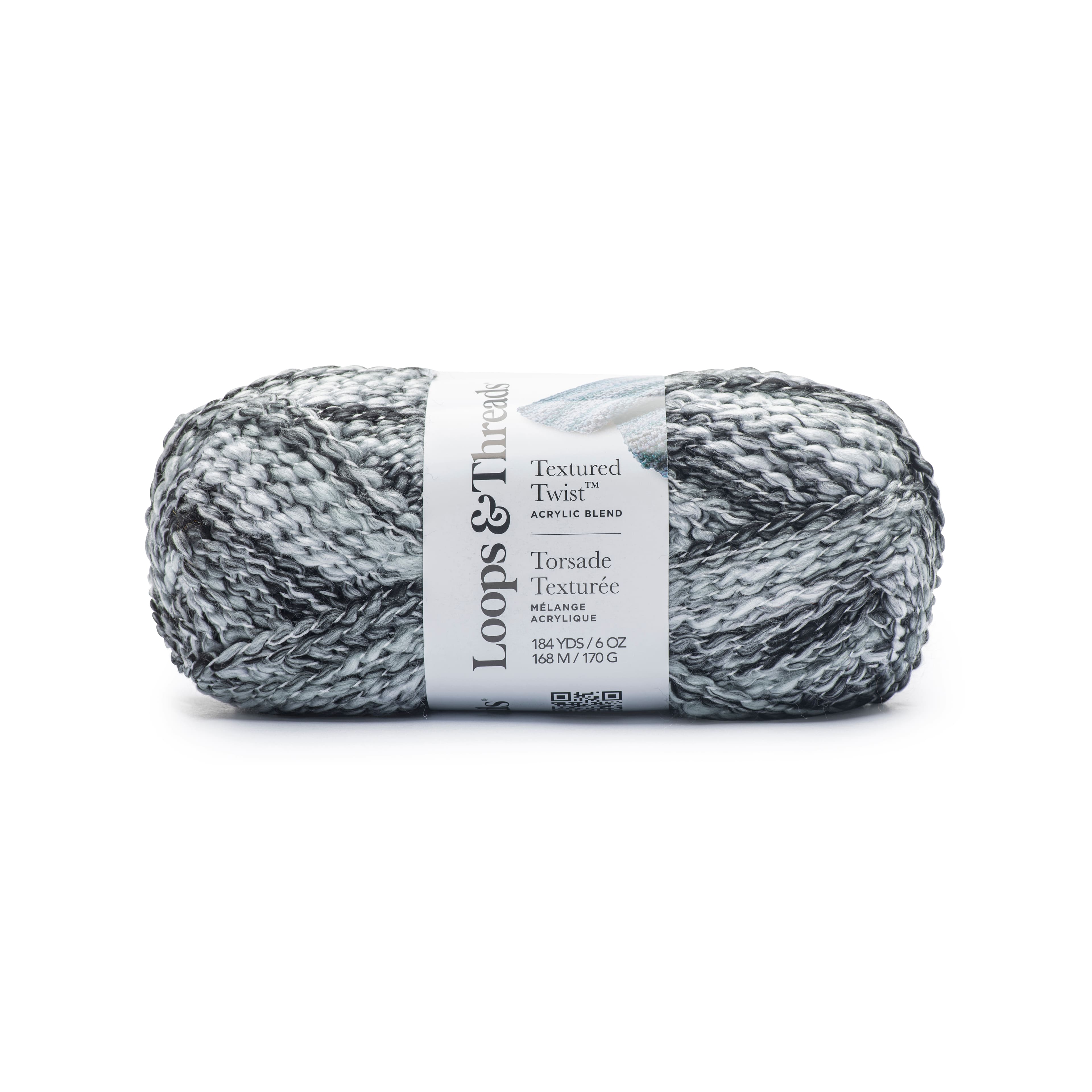 12 Pack: Textured Twist™ Yarn by Loops & Threads®