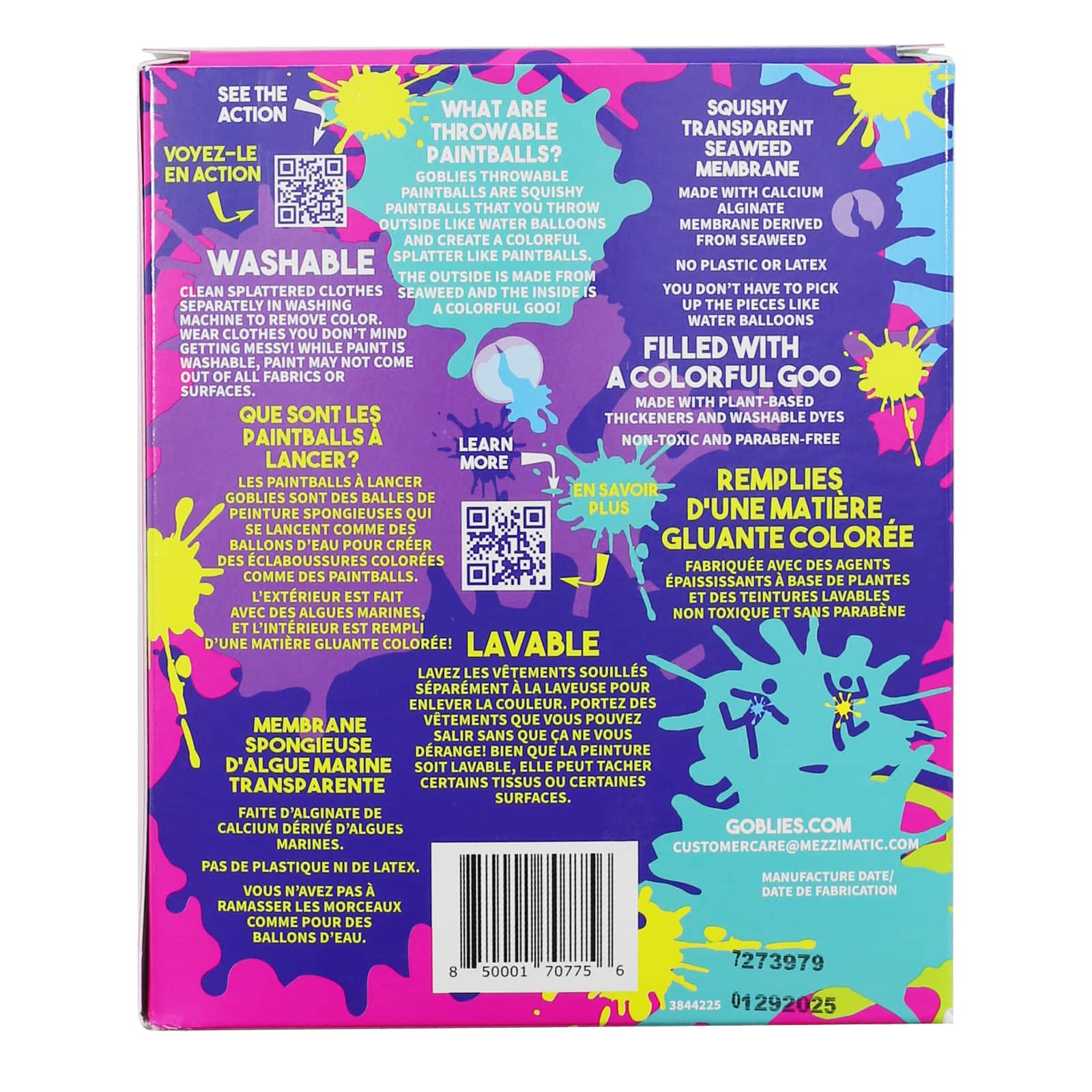 Goblies&#xAE; Throwable Paintballs