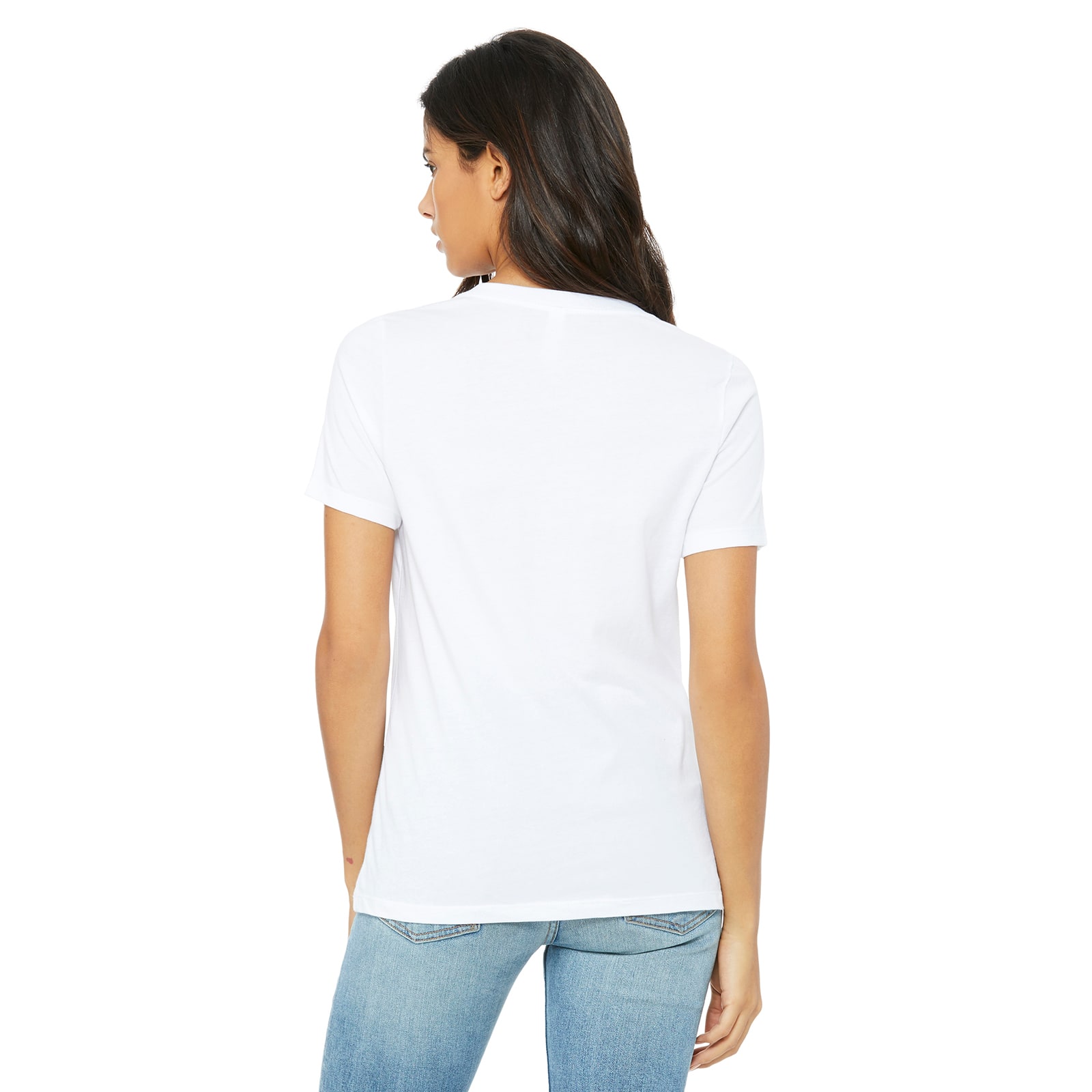 6 Pack: BELLA+CANVAS® Short Sleeve Women's V-Neck T-Shirt