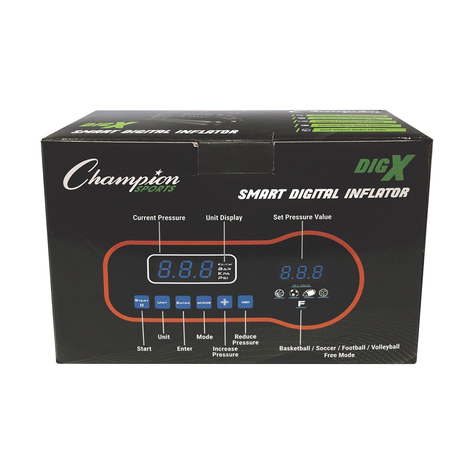 Champion Sports Smart Digital Inflator