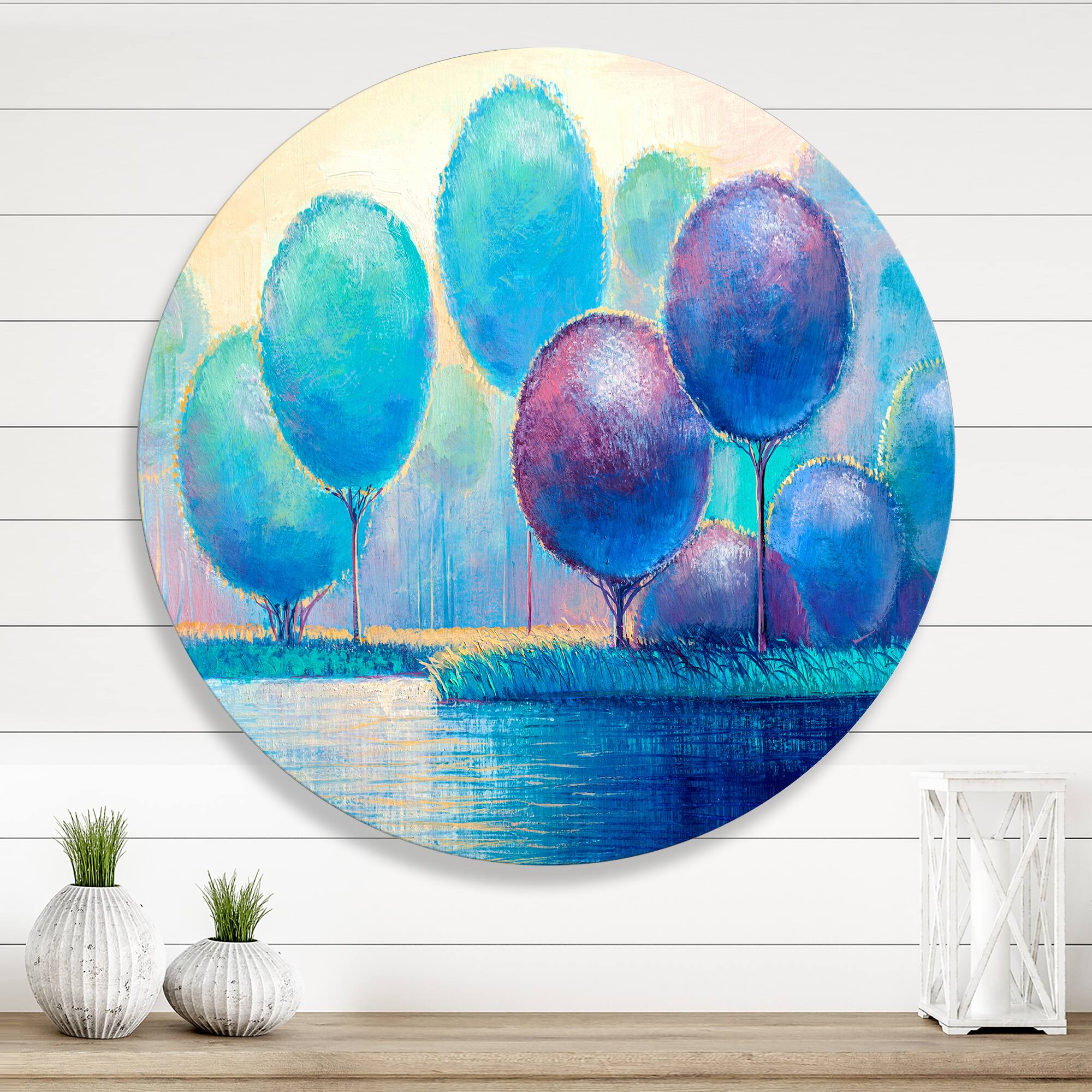 Designart - Colourful Ornamental Trees V