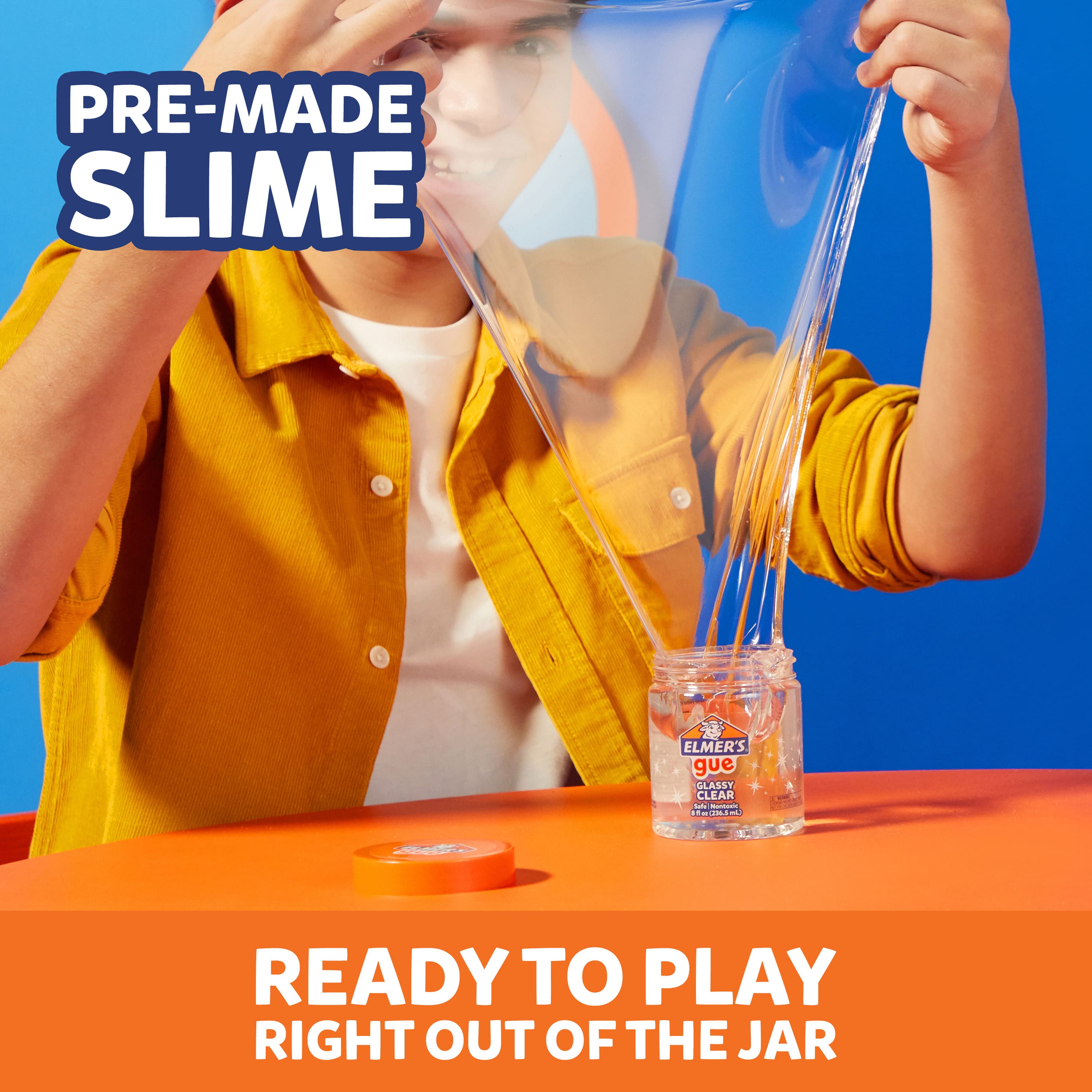 6 Pack: Elmer's® Gue Glassy Clear Premade Slime