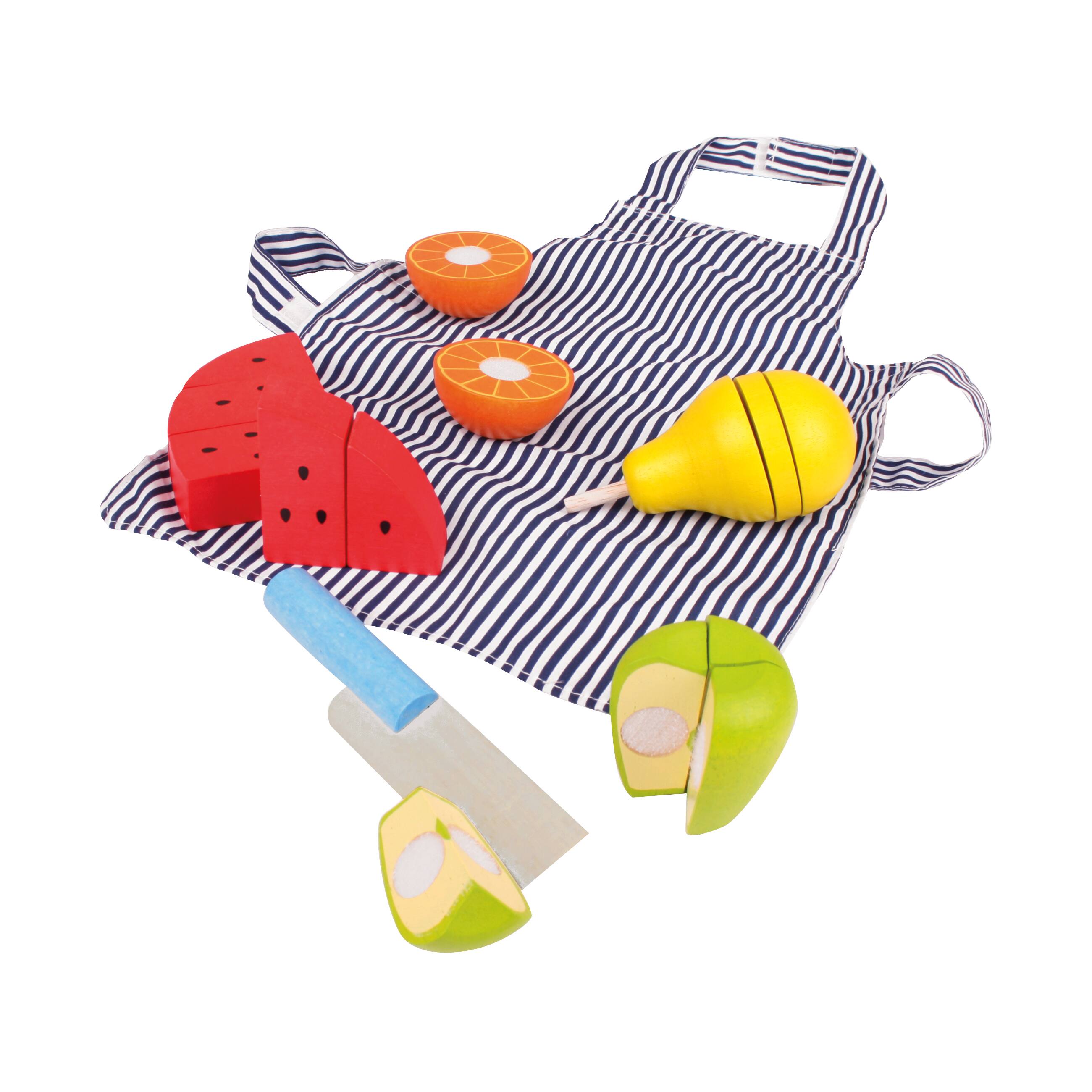 Wooden Cutting Fruit Chef&#x27;s Set