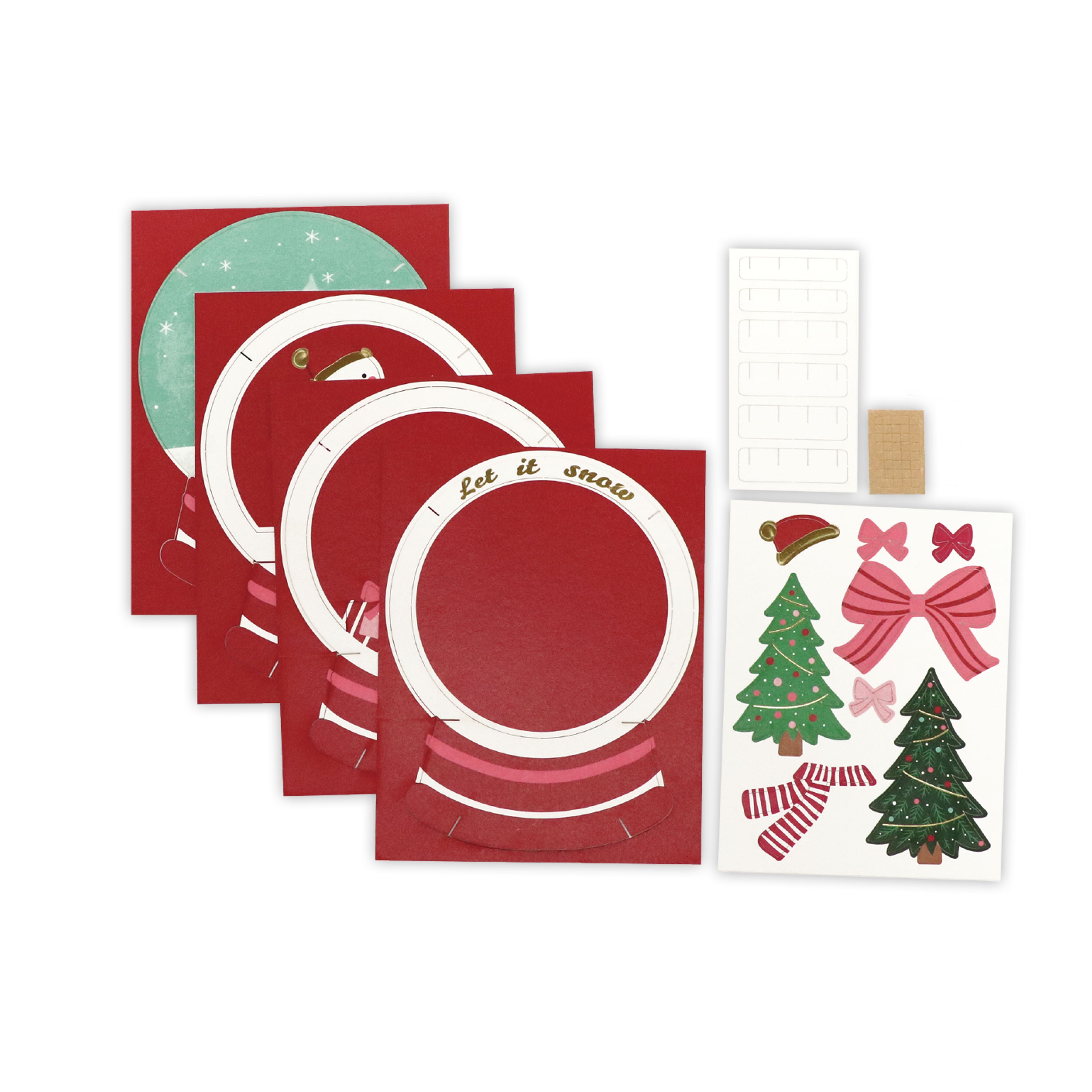 Snow Globe Paper Diorama Kit by Recollections&#x2122;