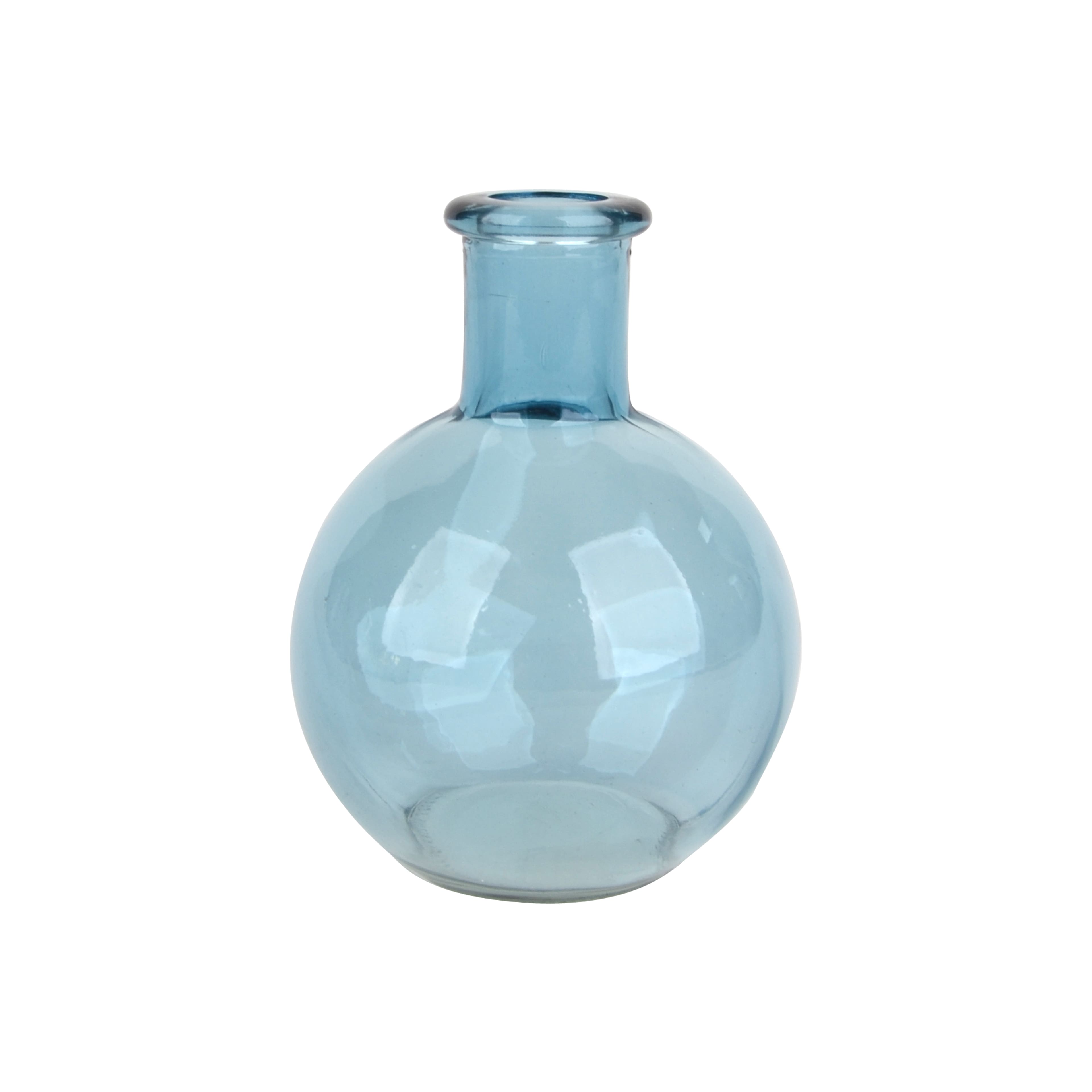 Assorted 4&#x22; Glass Bottle Vase by Ashland&#xAE;, 1pc.