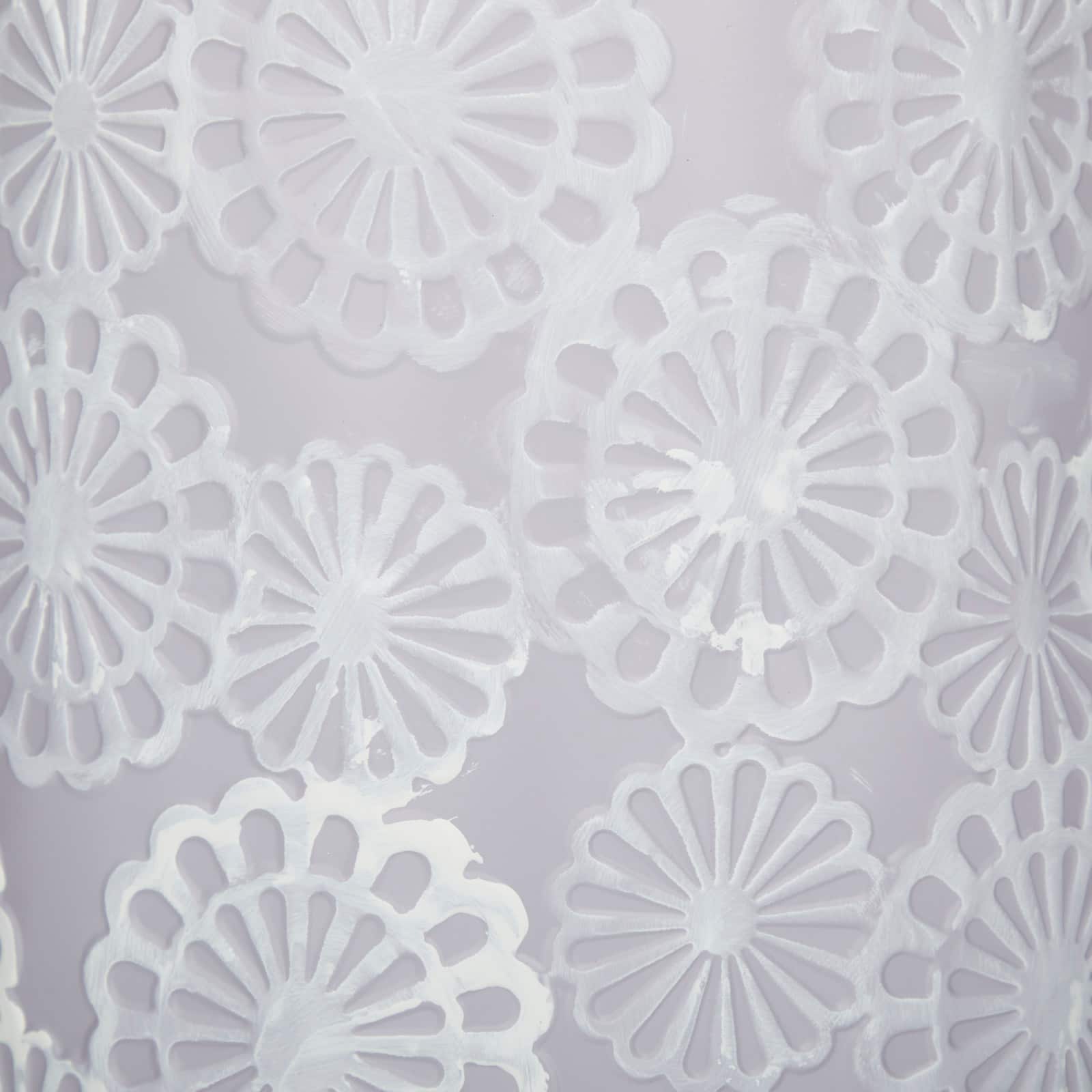 Grey Iron French Country Vase, 16" x 8" x 8"