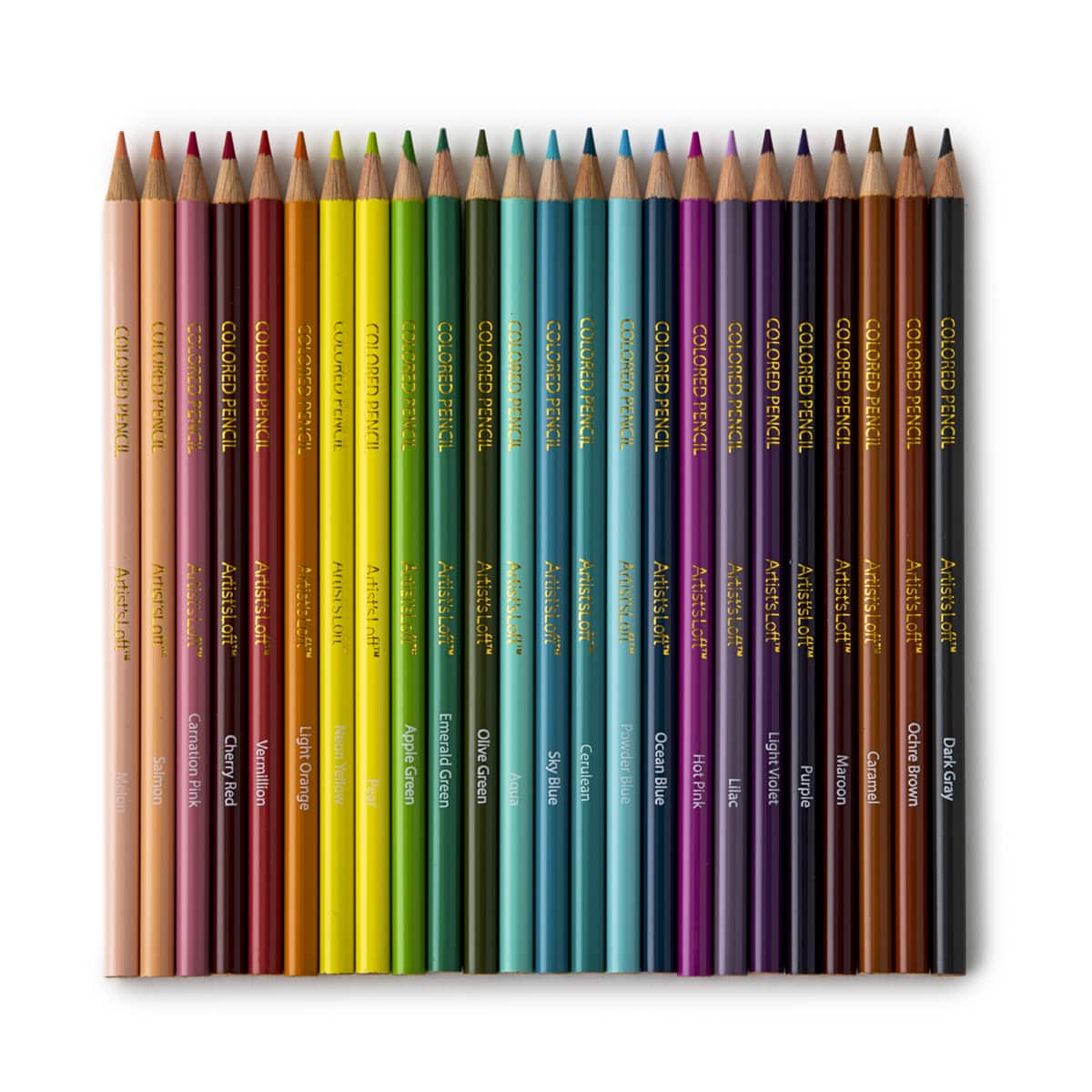 Crayons de couleur d'Artist’s Loft