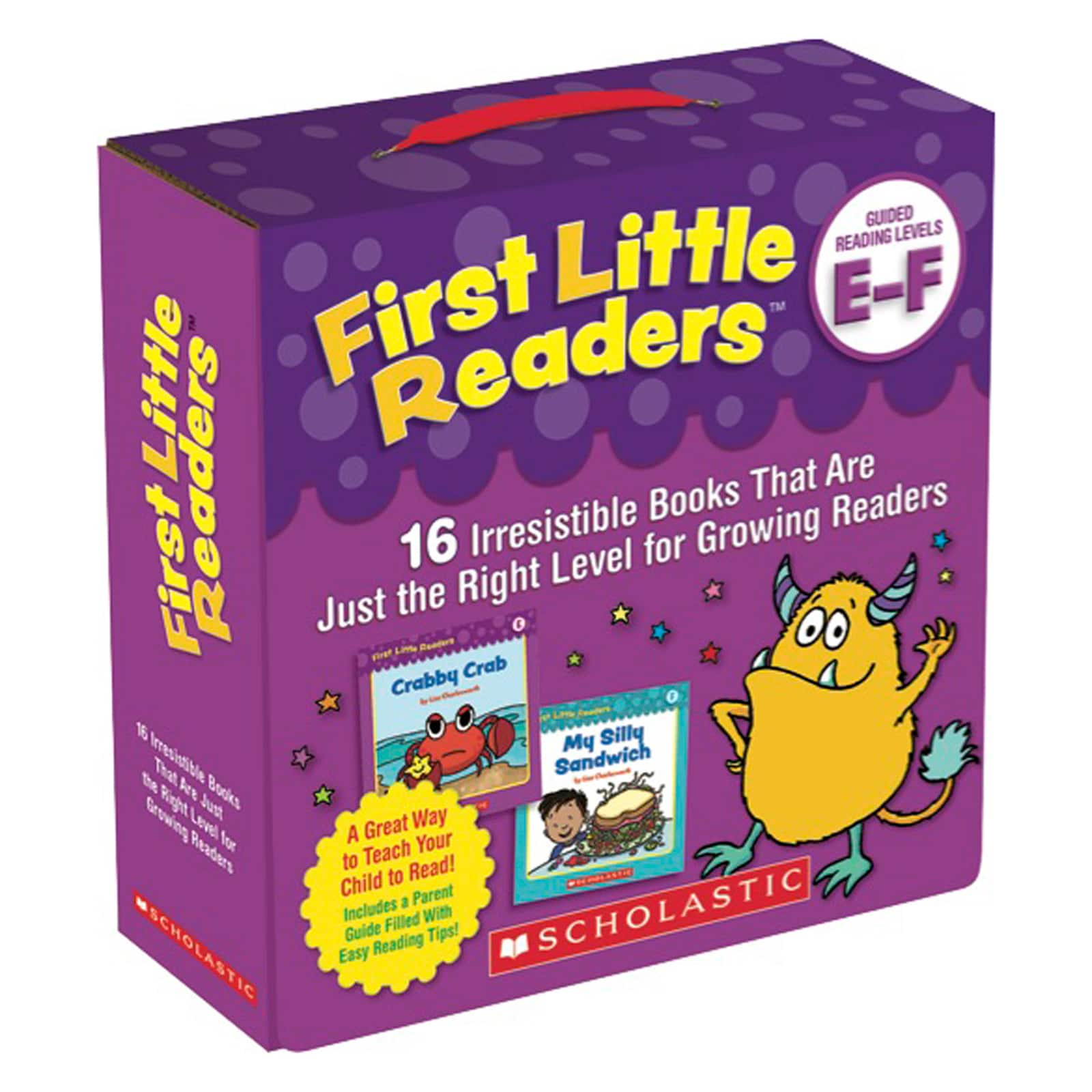 Scholastic&#xAE; Guided Reading Levels E &#x26; F First Little Readers Parent Pack