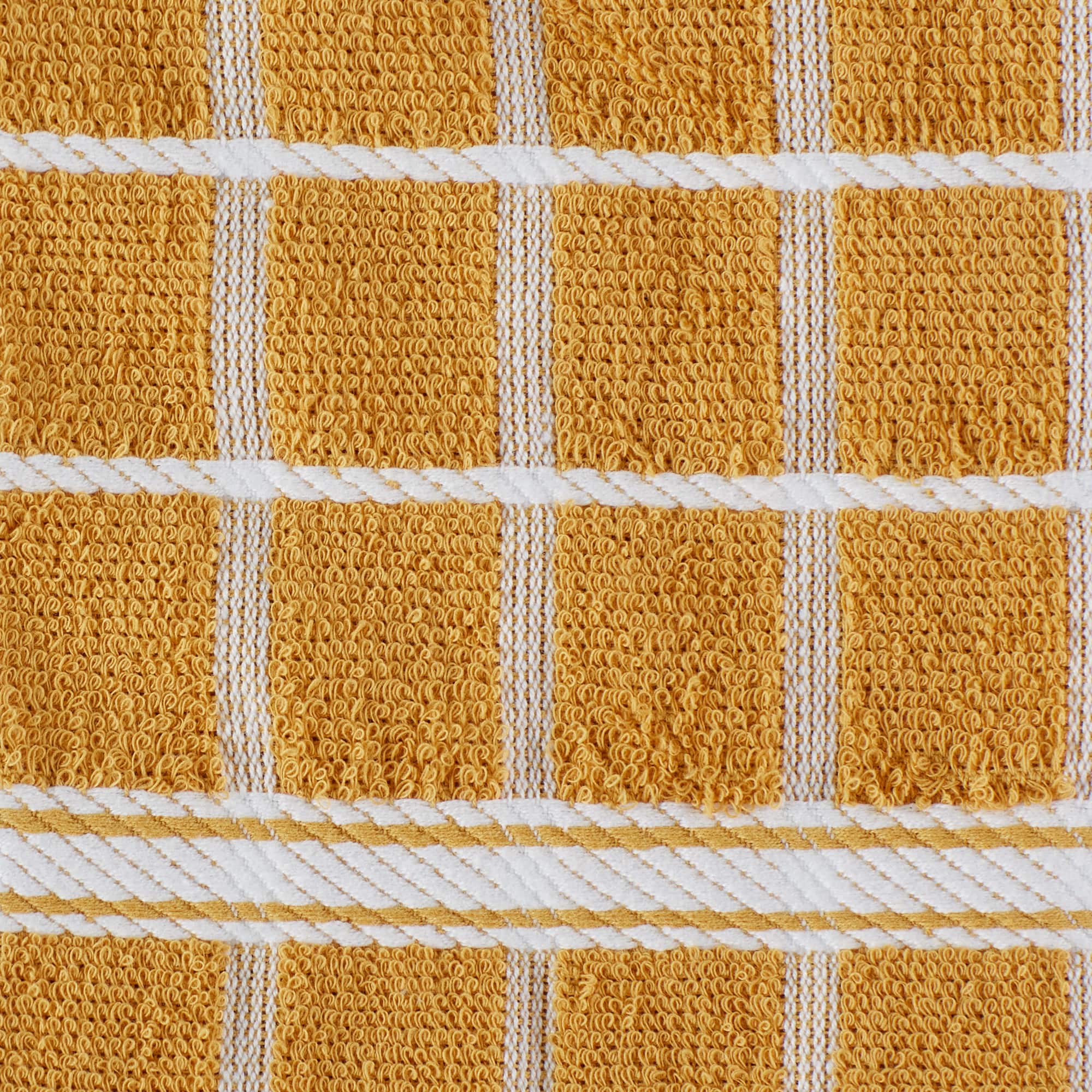 DII® Solid Windowpane Terry Dishtowels, 4ct.