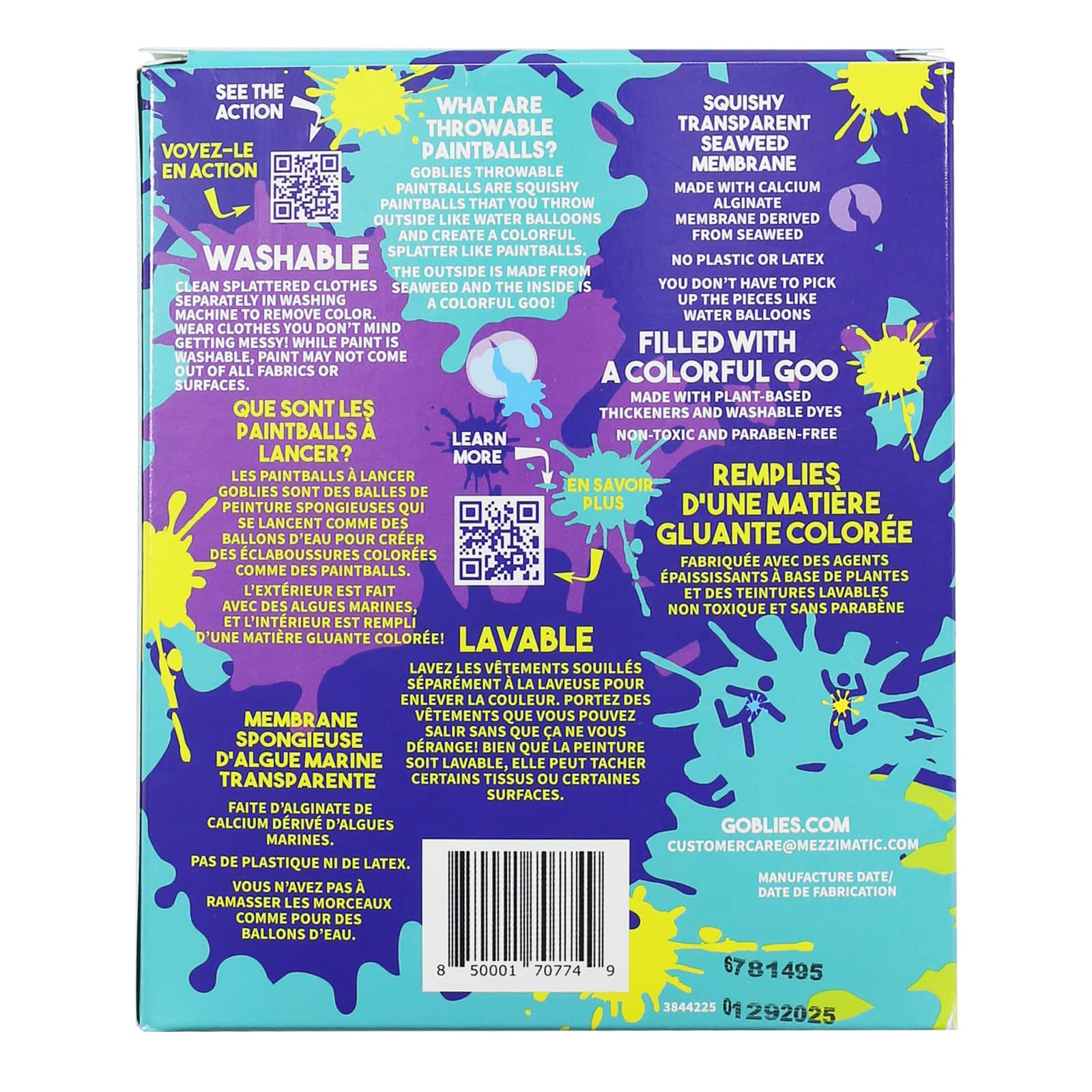 Goblies&#xAE; Throwable Paintballs