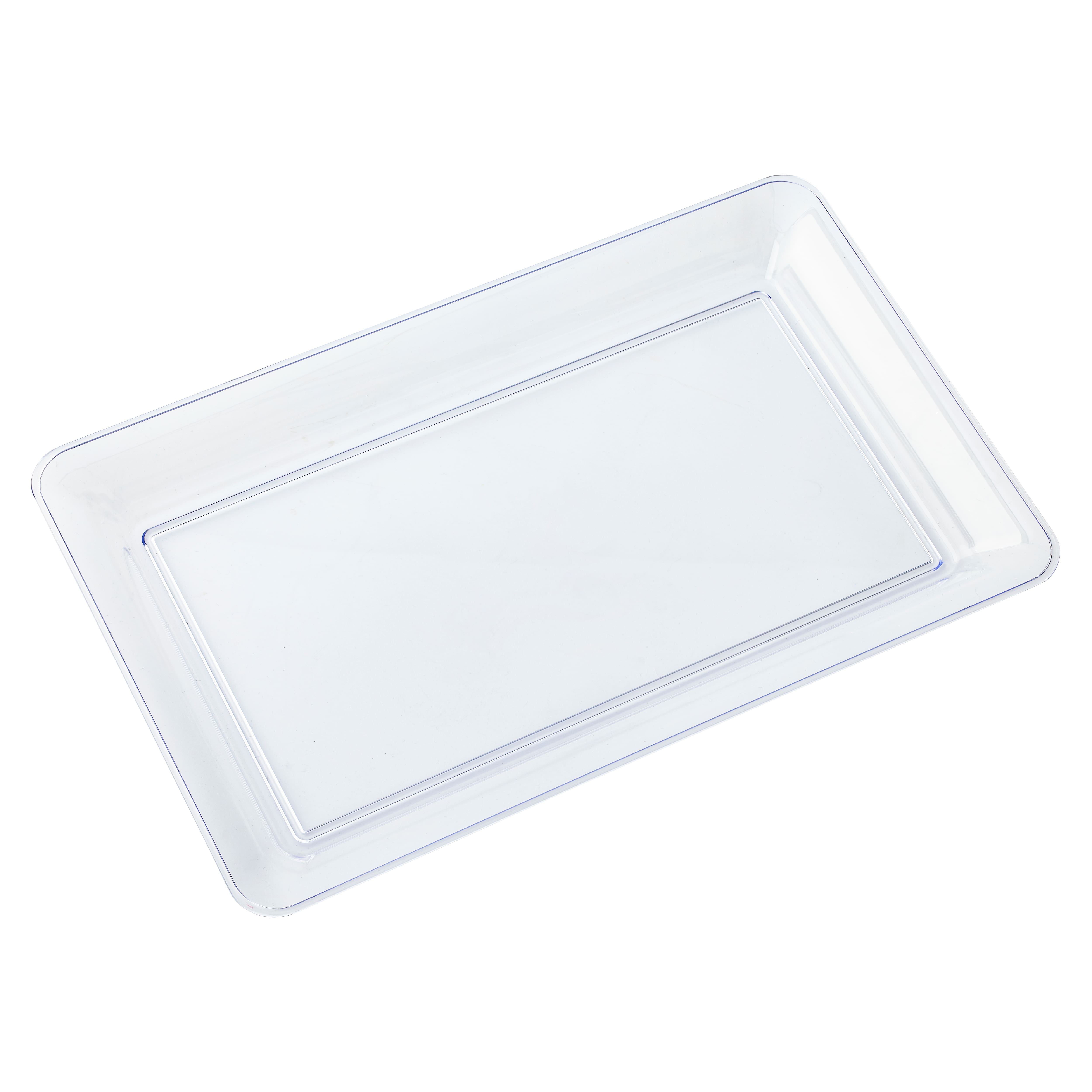 18 Clear Rectangle Tray by Celebrate It™