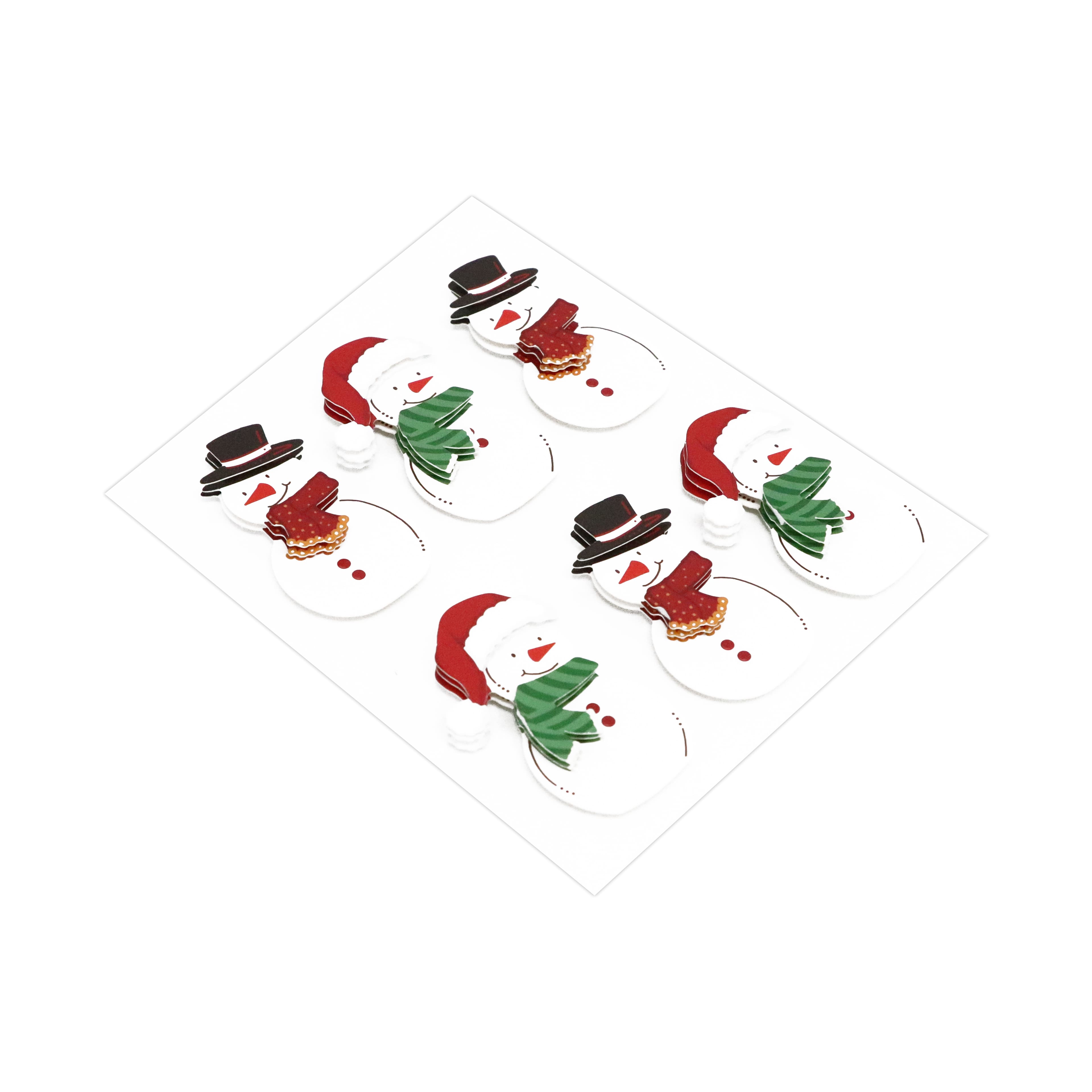 Snowman Dimensional Stickers by Recollections&#x2122;
