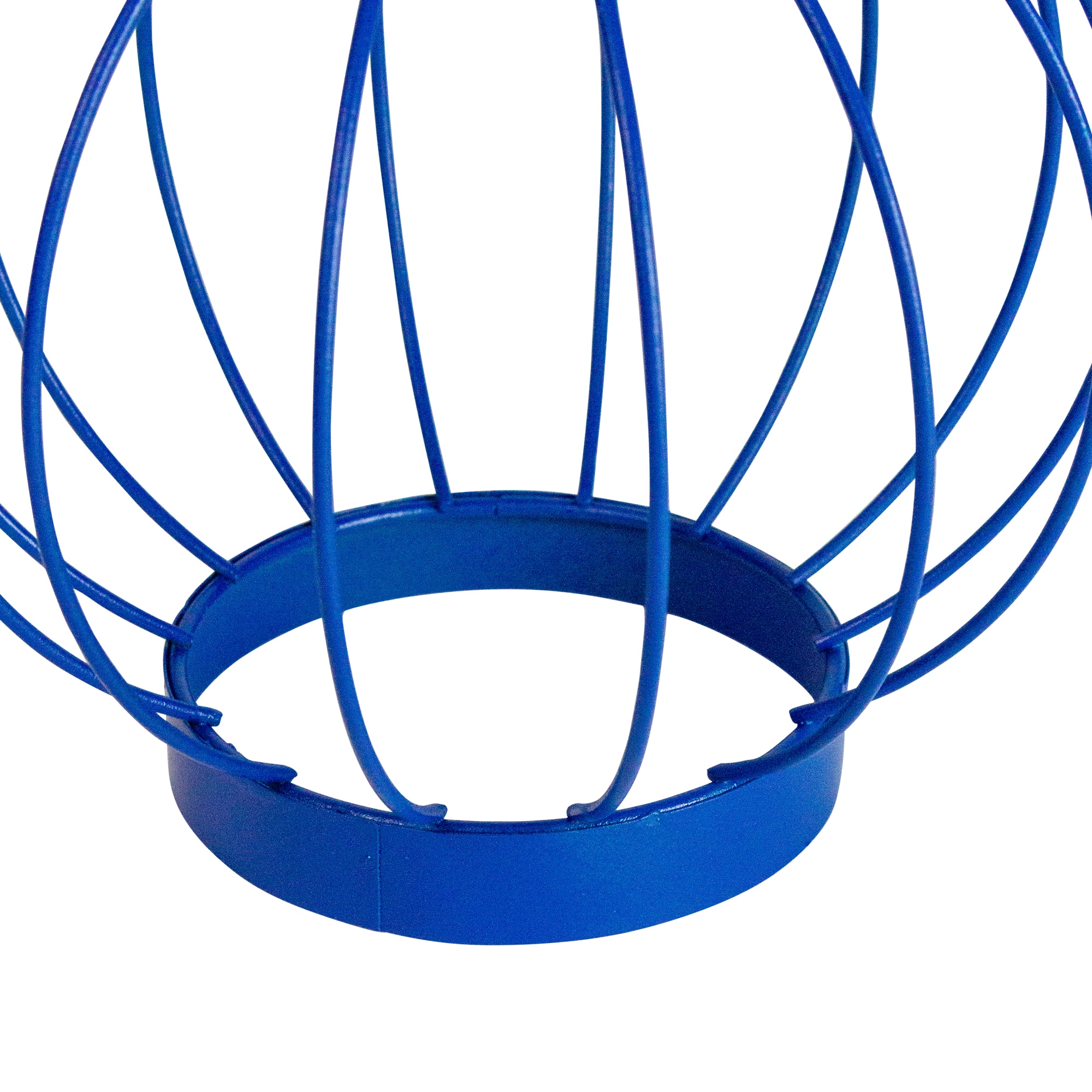 6.5" Outdoor Hanging LED Solar Lantern with Handle