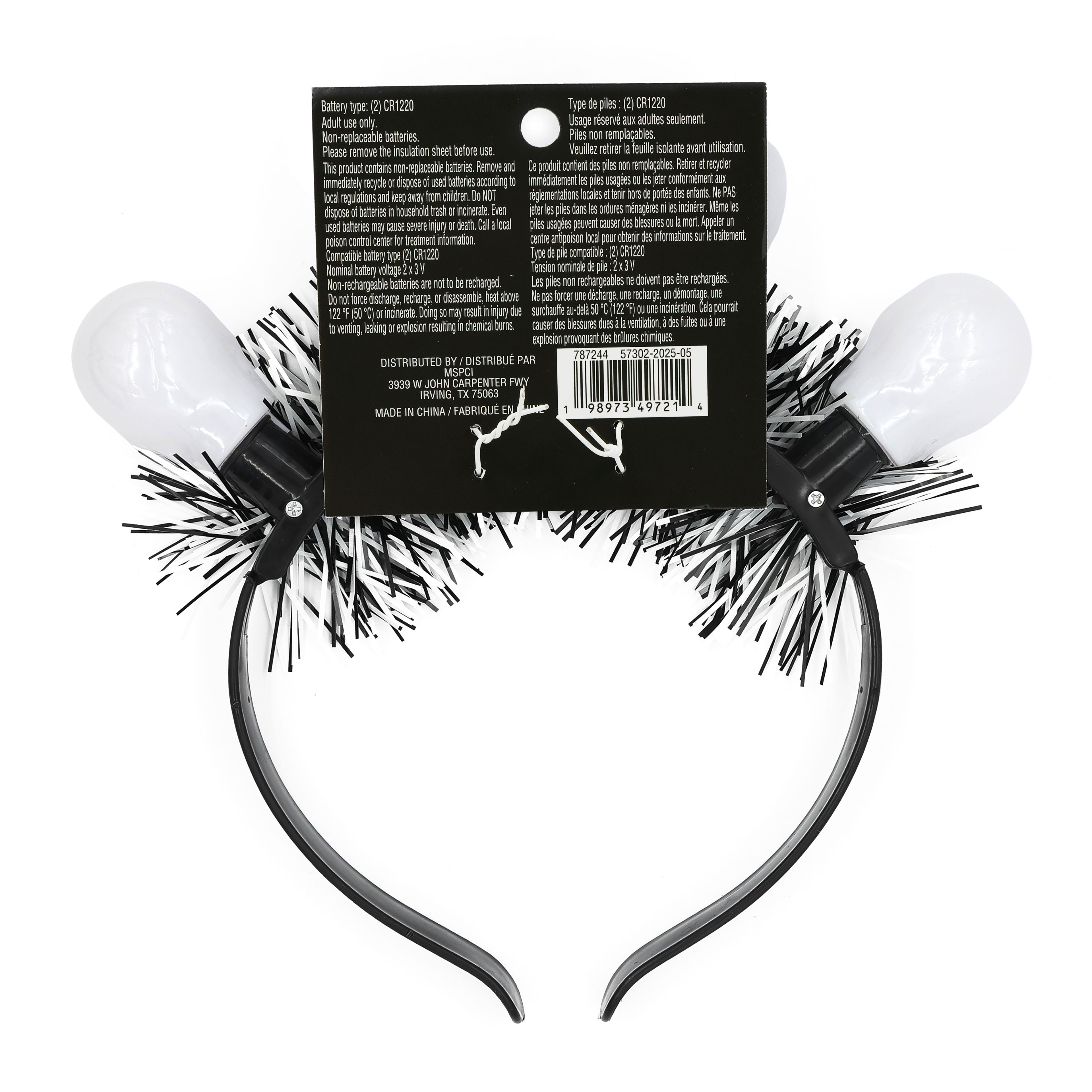 Skull Light Up Headband by Celebrate It&#x2122;