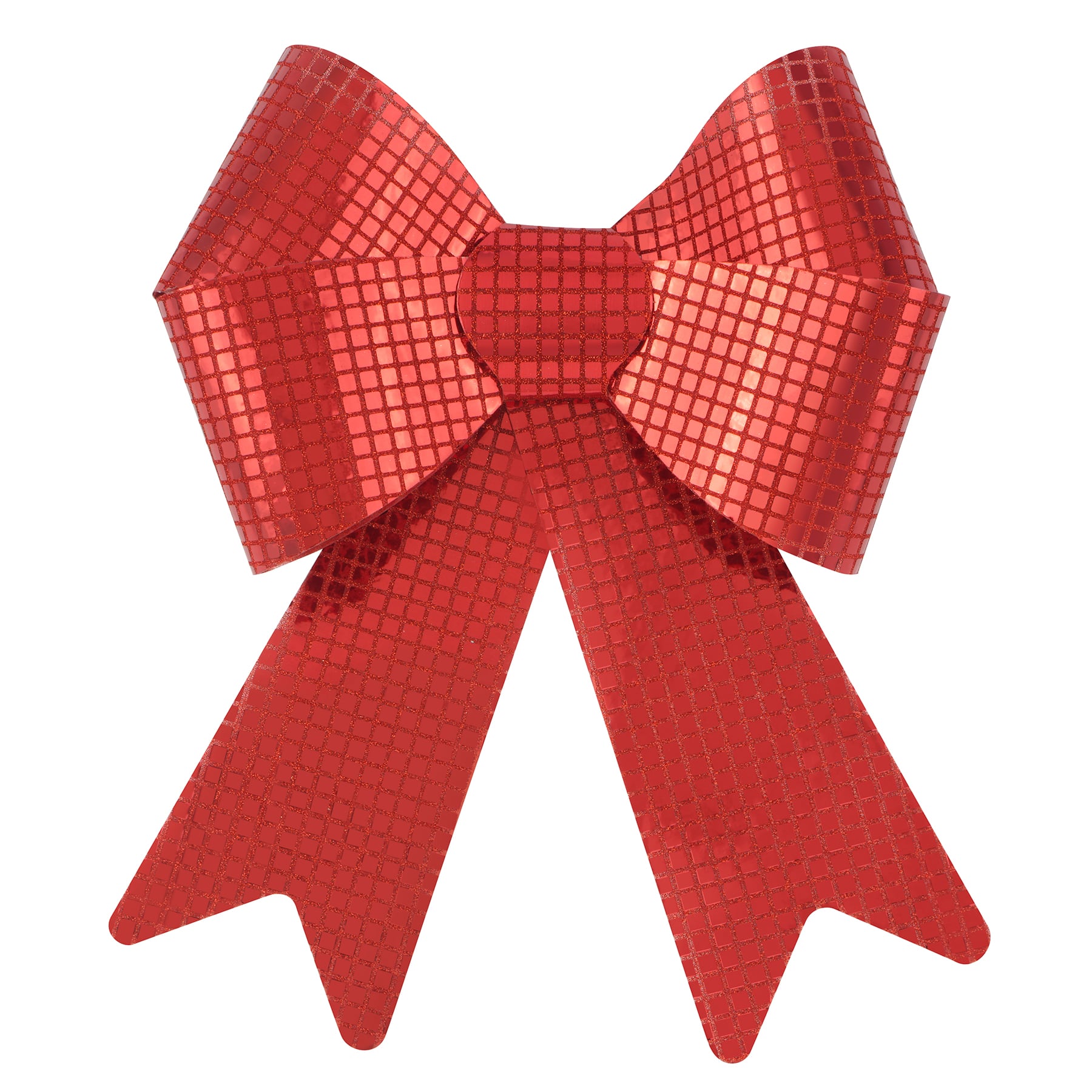 18&#x22; Red Disco Tree Bow by Celebrate It&#xAE;