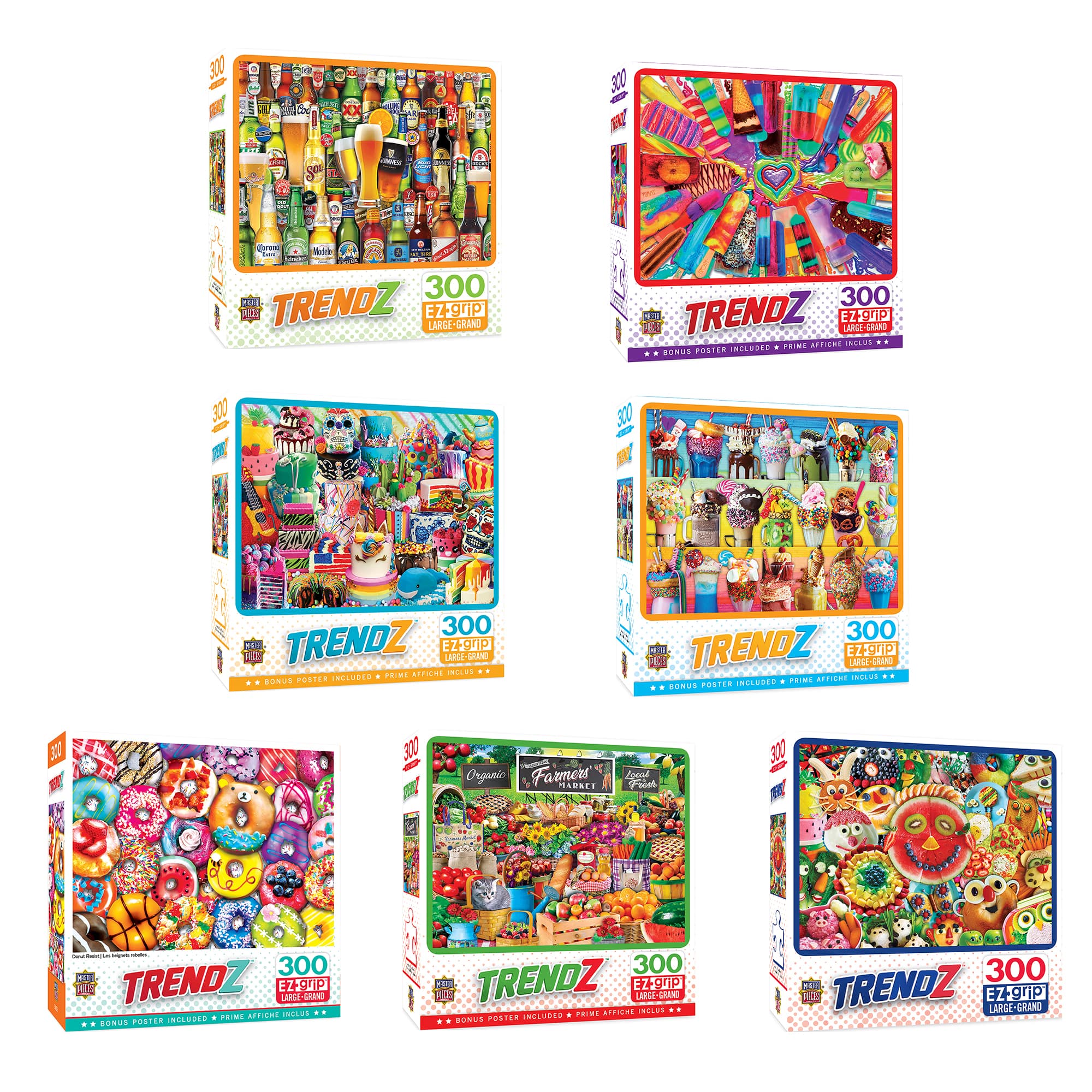 TREND enterprises, Inc. Puzzle Pieces Mini Accents Variety Pack, 36 ct  (T-10805)