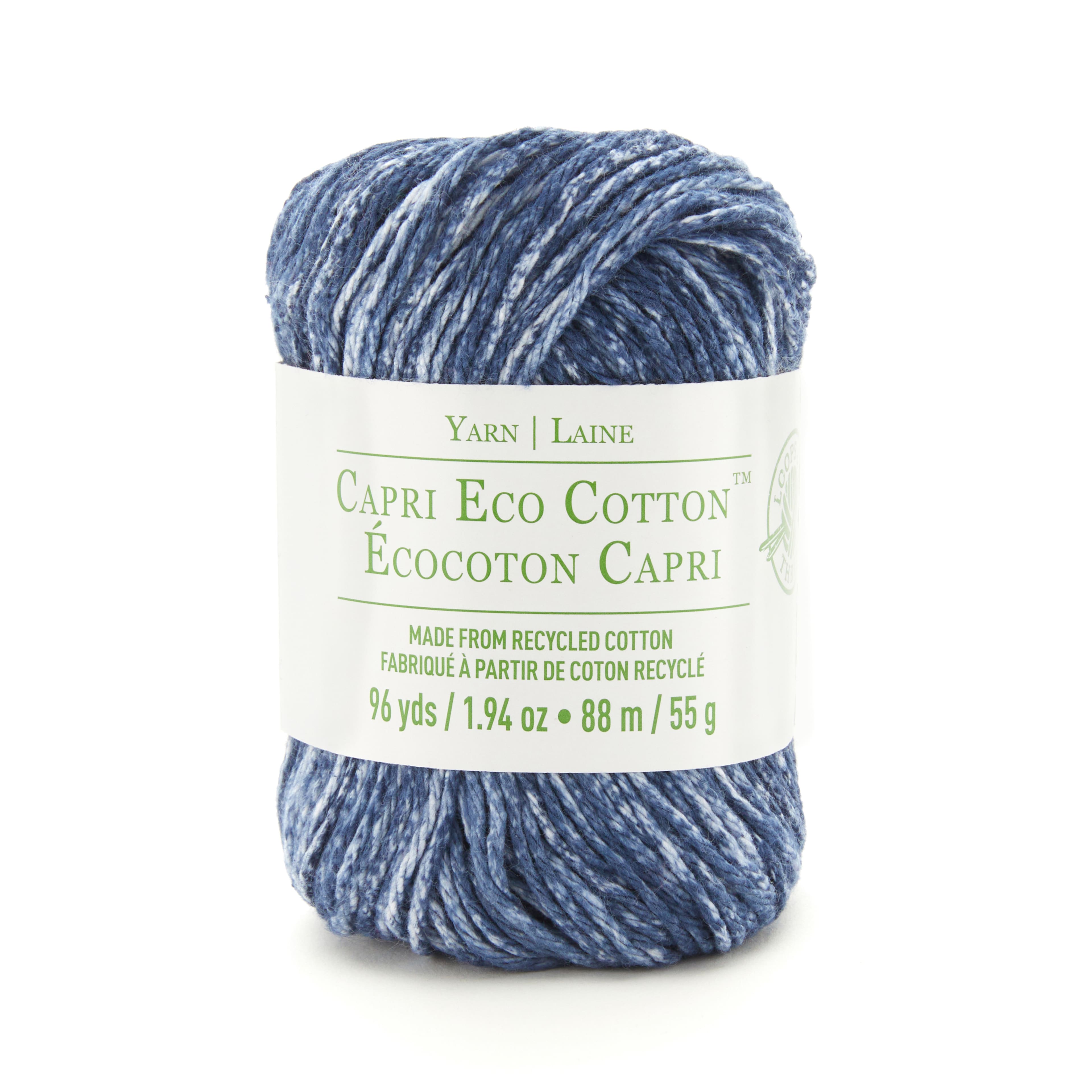 Cheapest 🌟 Capri Eco Cotton™ Multicolor Yarn by Loops & Threads® 😍