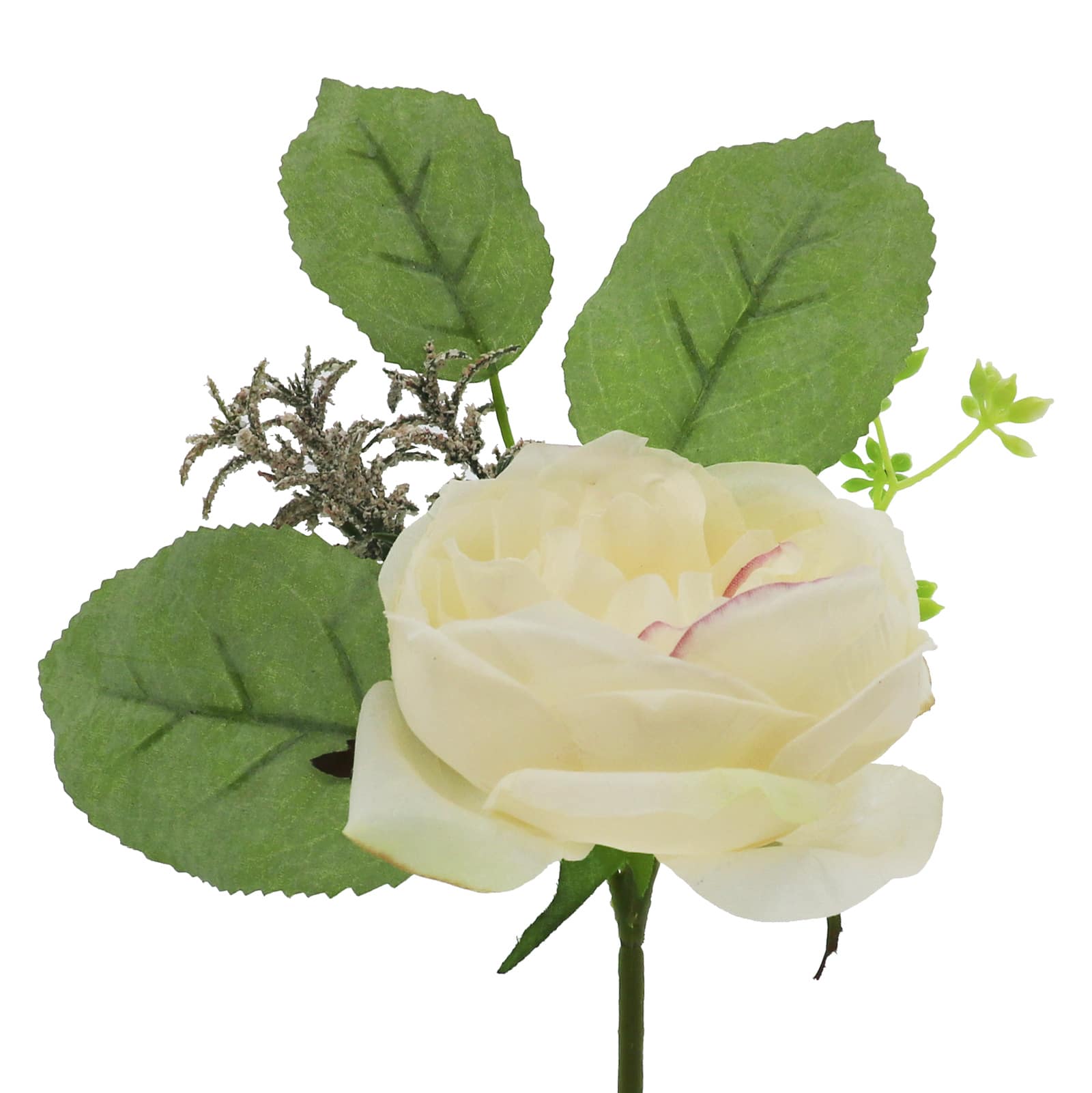 9&#x22; Cream Cabbage Rose Pick by Ashland&#xAE;