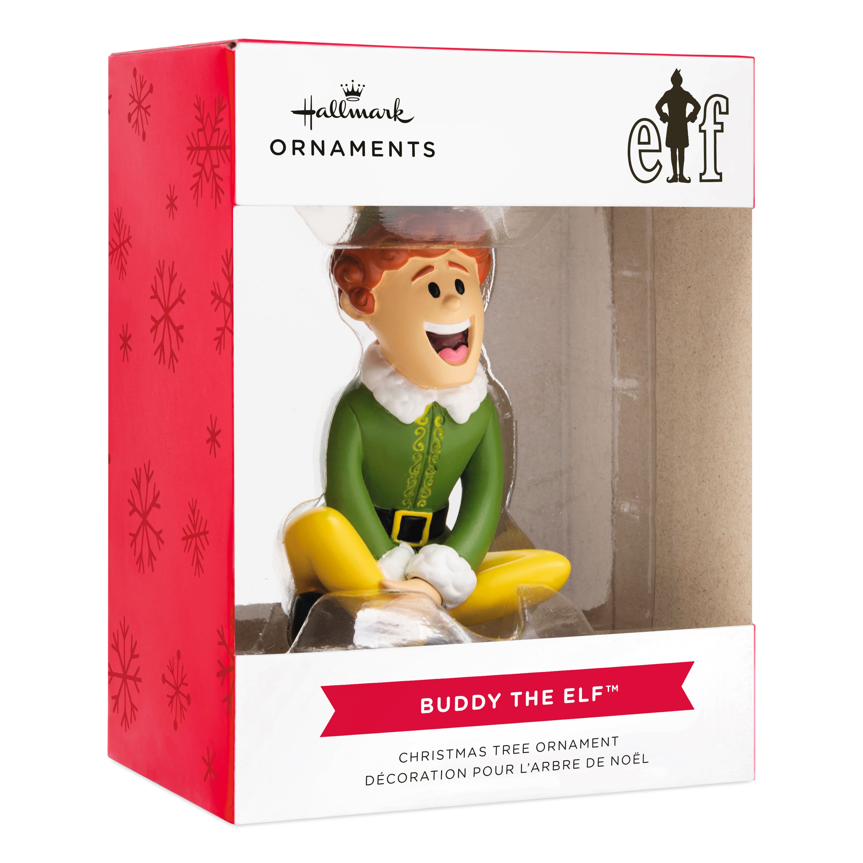Hallmark 3.5&#x22; Buddy the Elf&#x2122; Singing Ornament