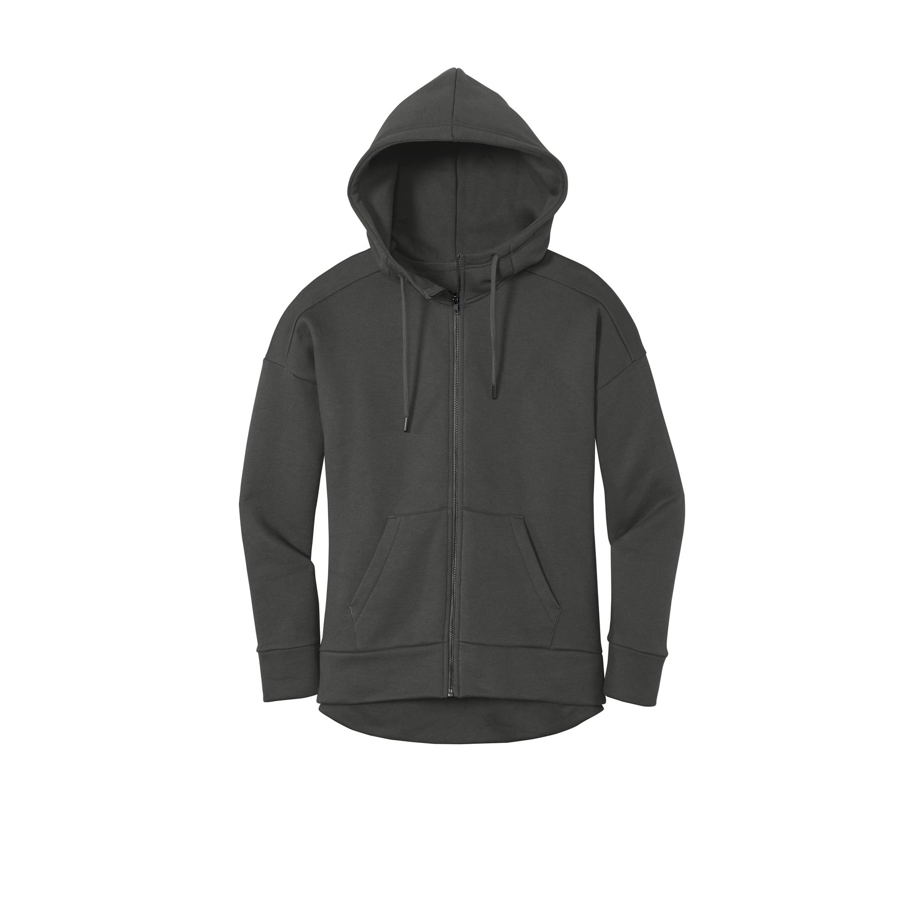 District® Perfect Weight® Women's Fleece Drop Shoulder Full-Zip Hoodie