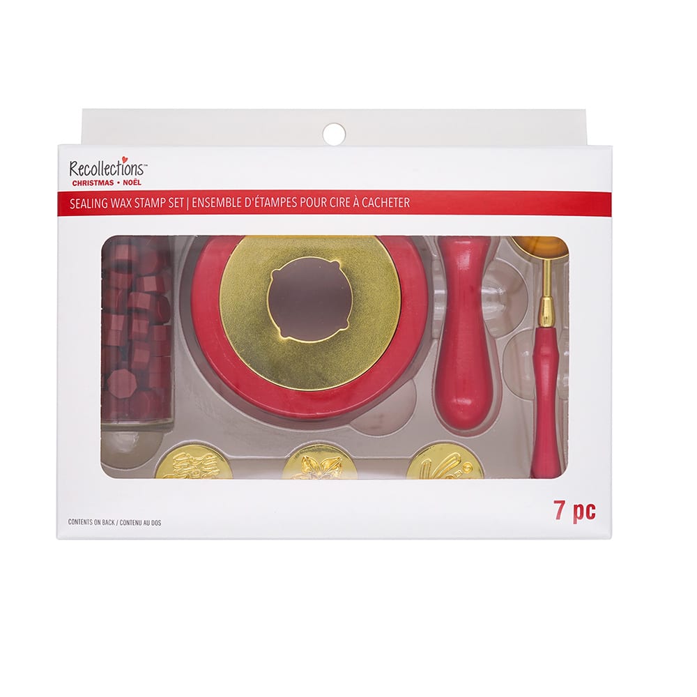 Red Sealing Wax Stamp Set by Recollections&#x2122;