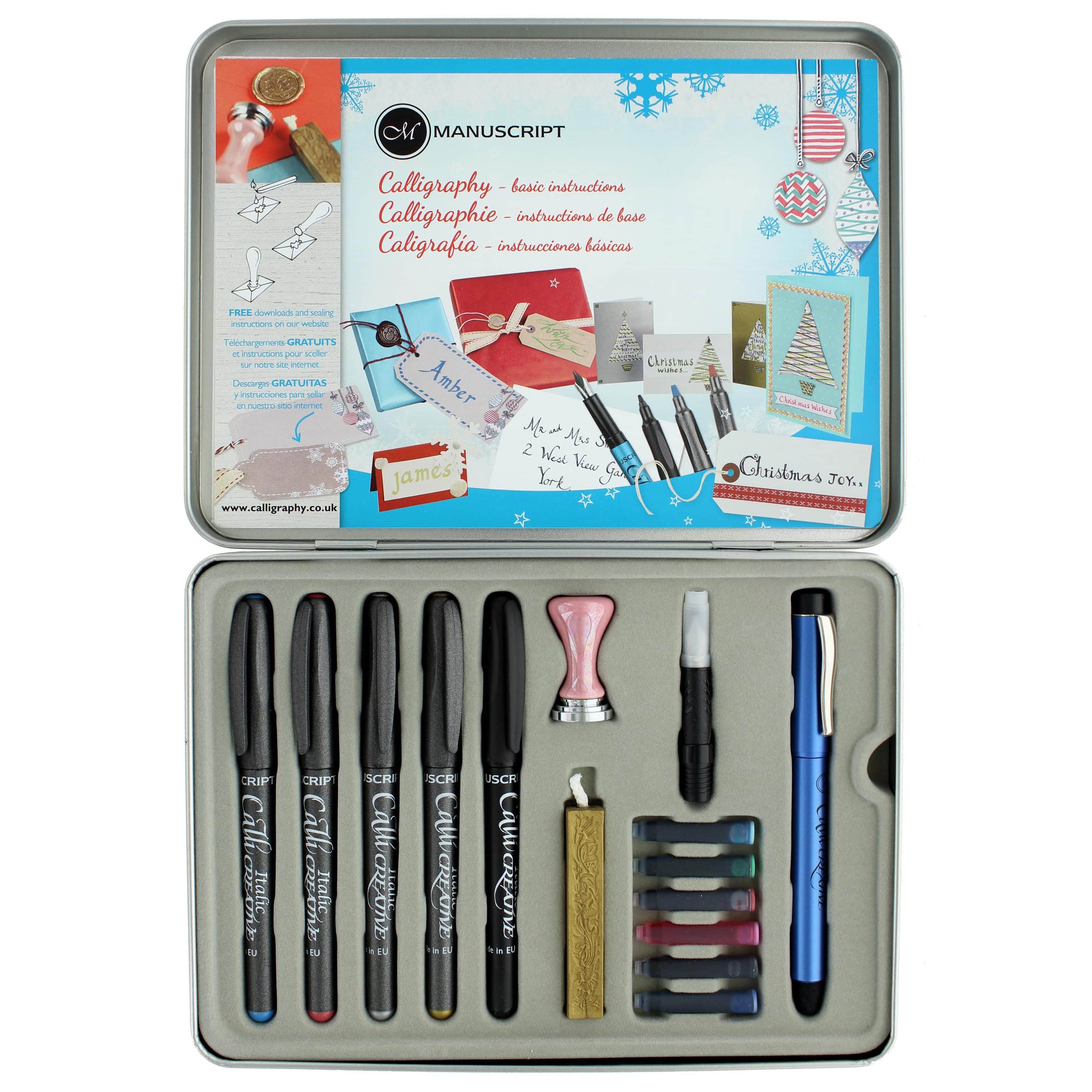 Manuscript Cartridge Pen Christmas Creations Set