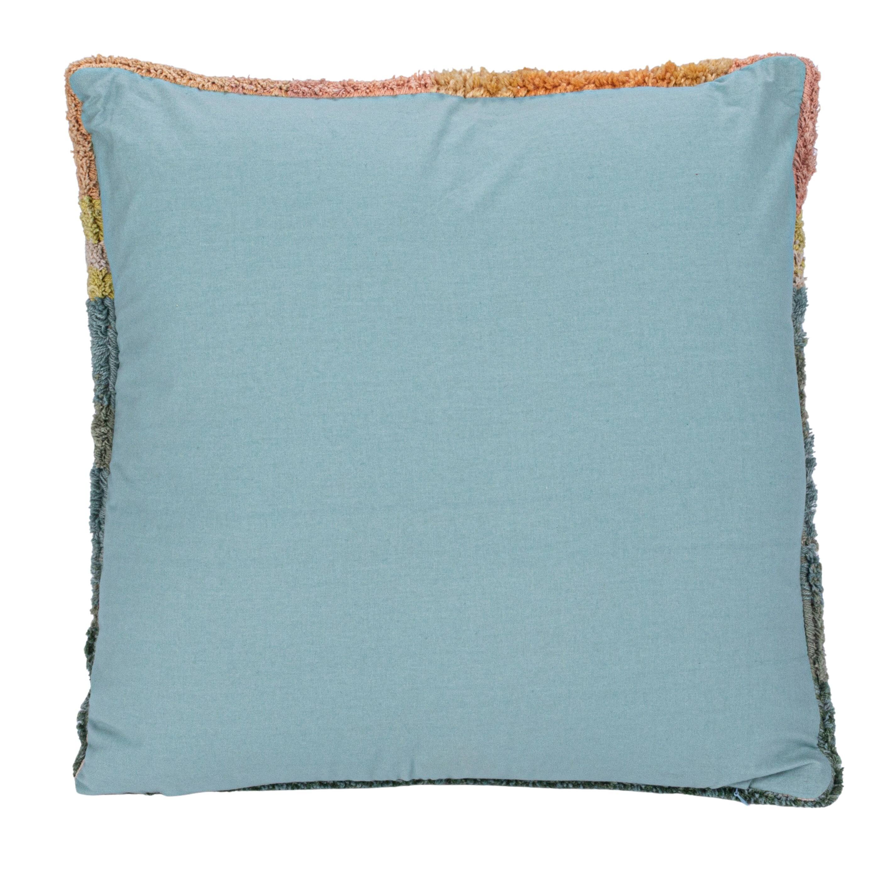 Hello Honey® 20" x 20" Multicolor Abstract Cotton Blend Tufted Pillow