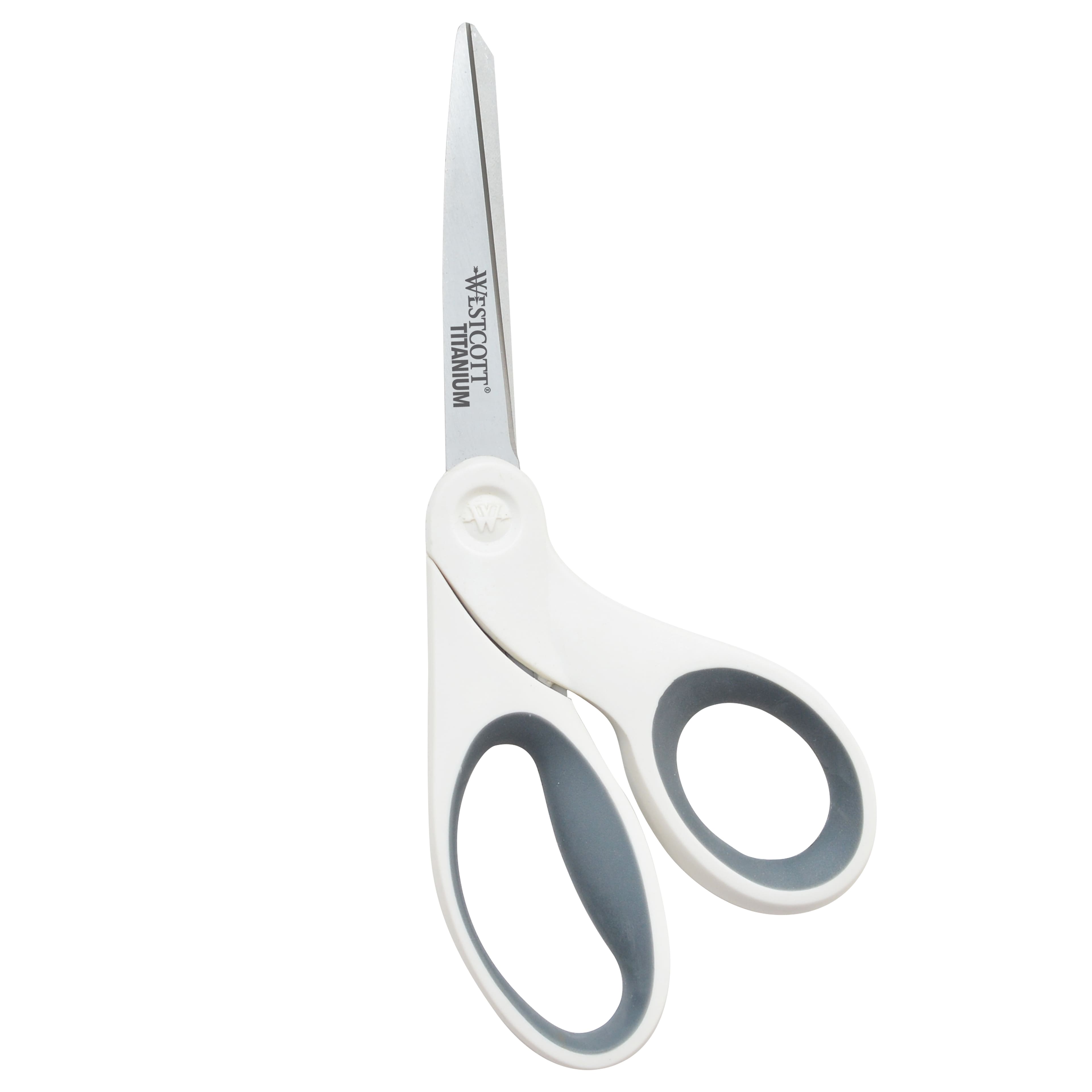 Westcott&#xAE; 8&#x22; Bent &#x26; 5&#x22; Micro Tip Titanium Scissor Set