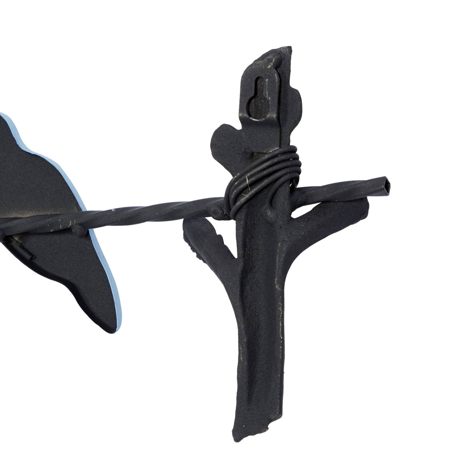 Multi Colored Metal Coastal Wall Decor, 40" x 7"