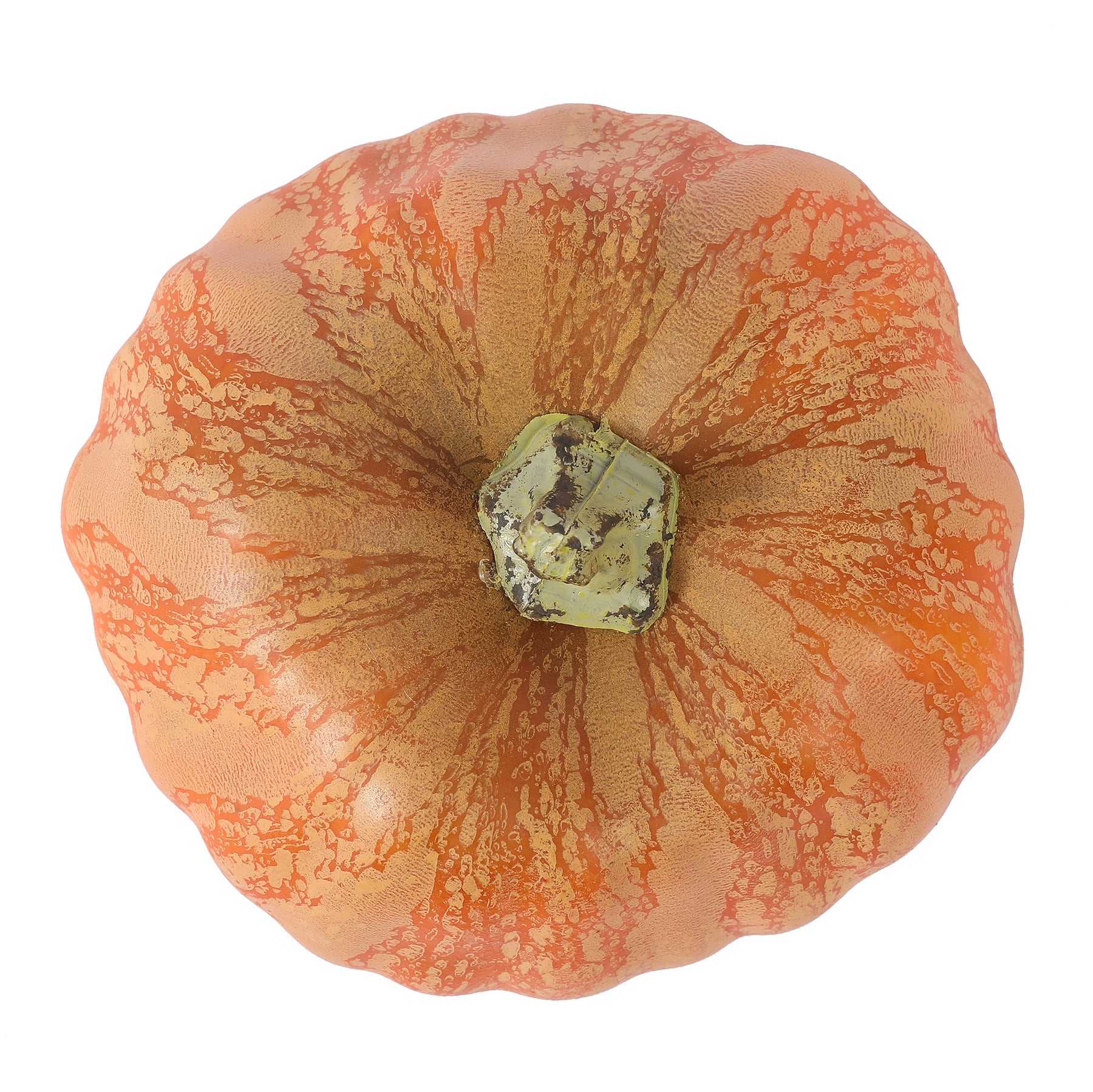 4.75&#x22; Orange &#x26; Green Decorative Pumpkin by Ashland&#xAE;