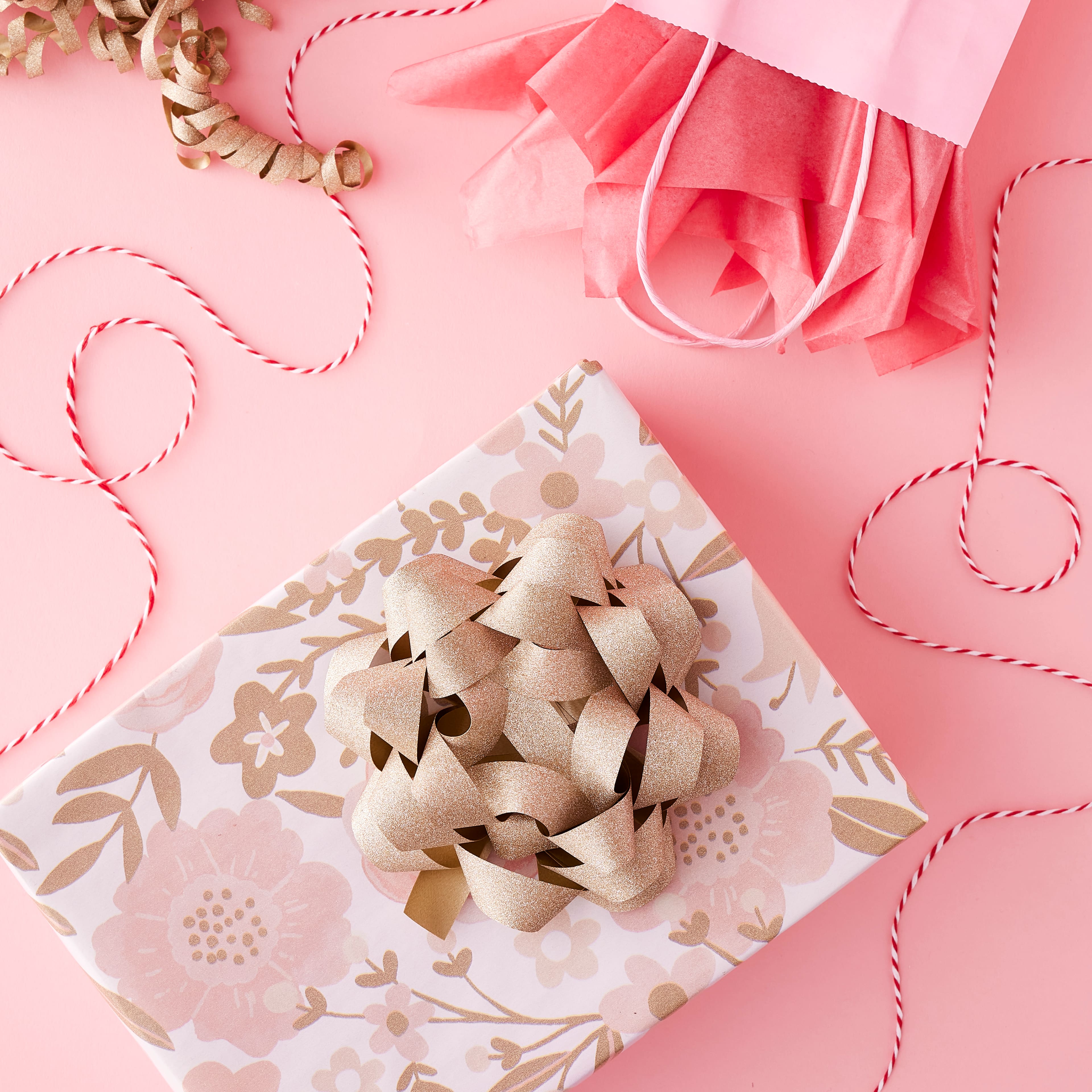 12 Pack: Glitter Gift Bow by Celebrate It&#x2122;